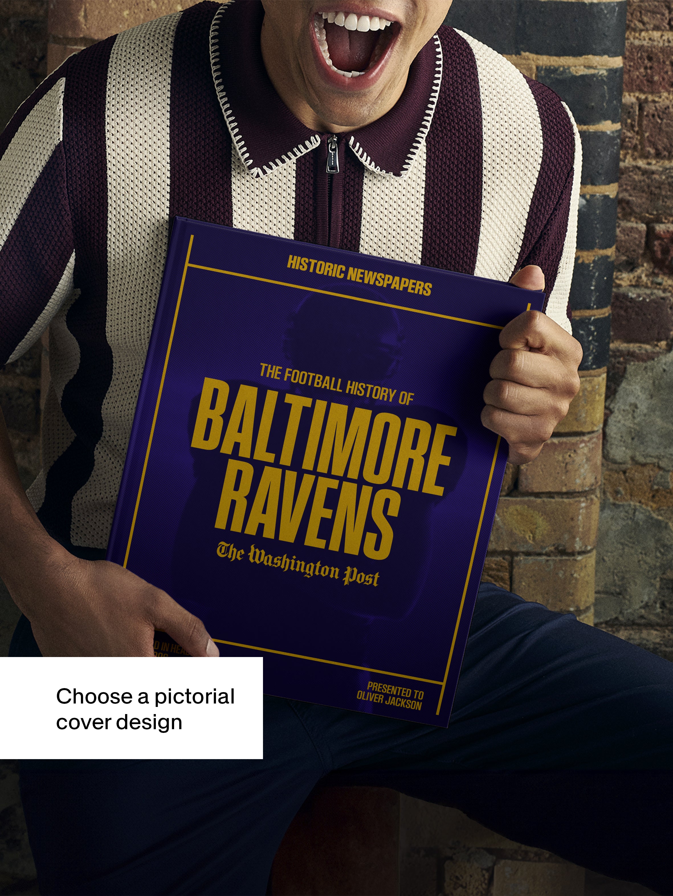 Baltimore Ravens Gifts - Football History Book