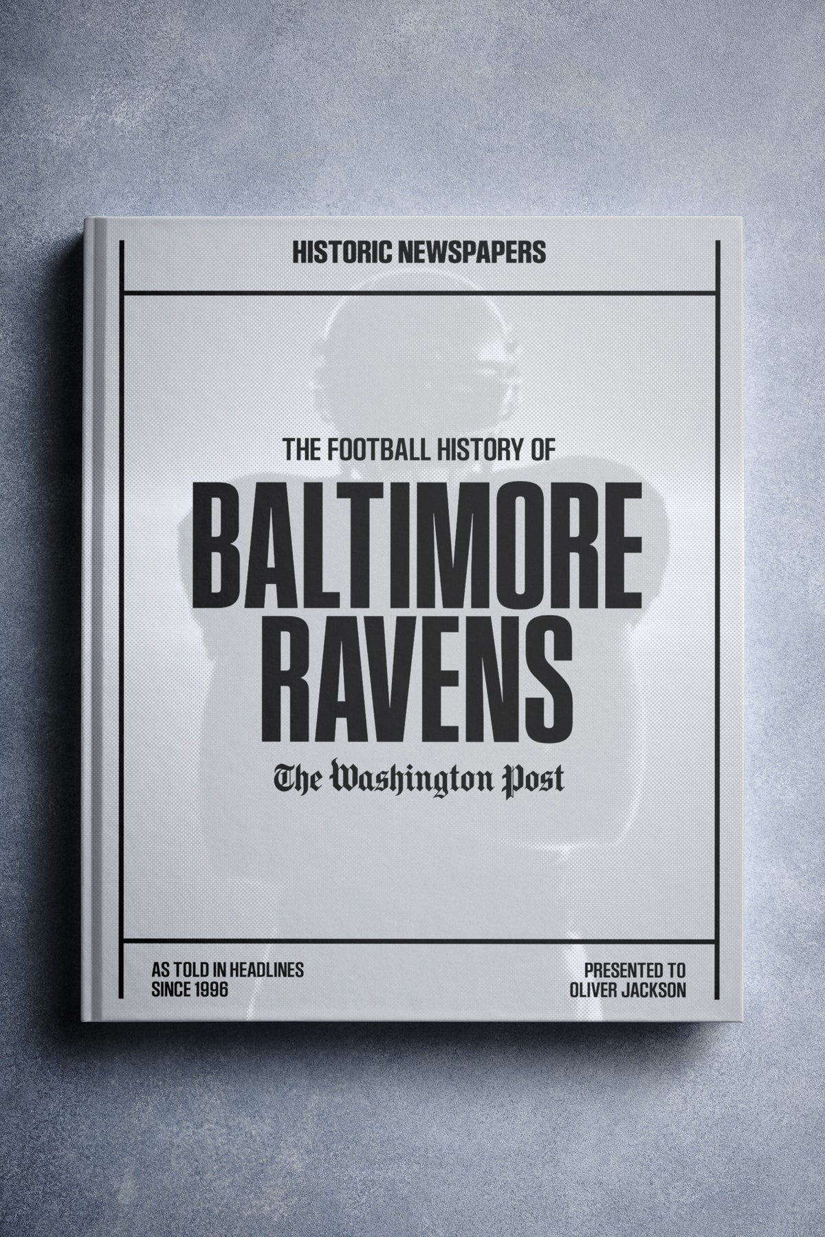 Baltimore Ravens Gifts - Football History Book