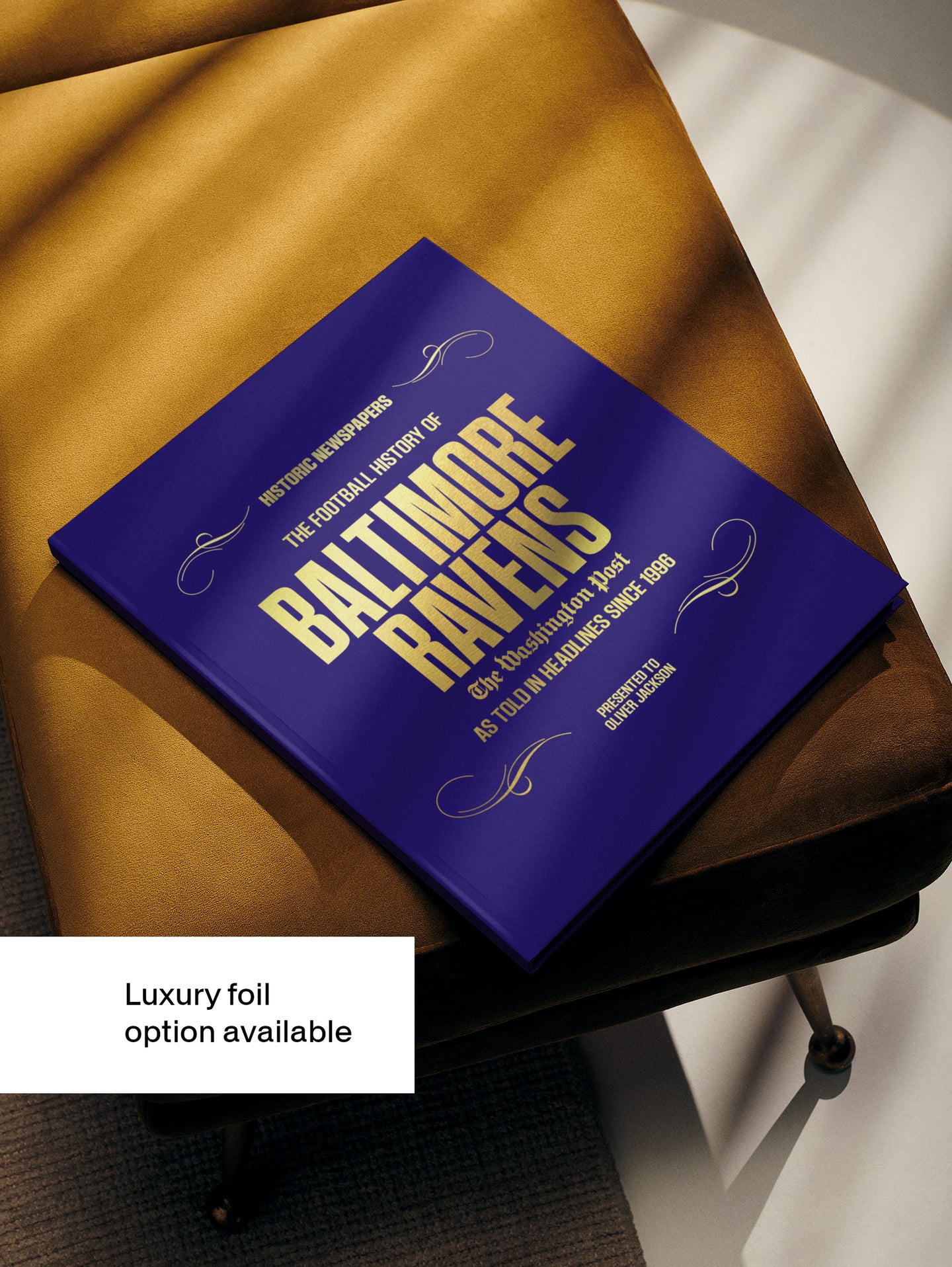 The US Football History of Baltimore Ravens Washington Post Edition Book - Historic Newspapers