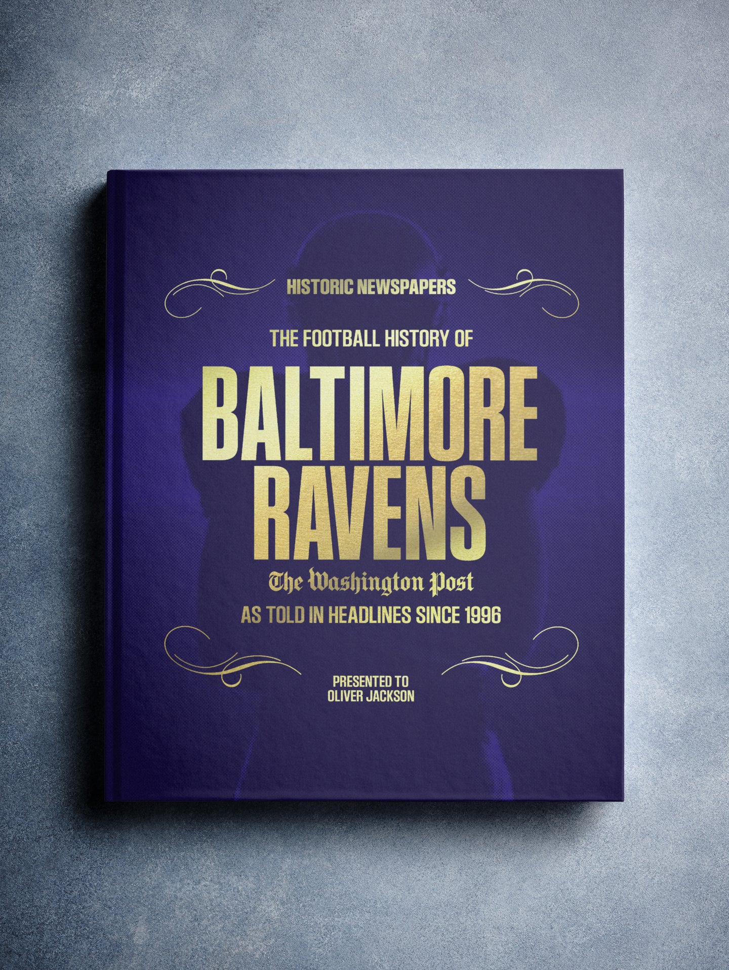 The US Football History of Baltimore Ravens Washington Post Edition Book - Historic Newspapers