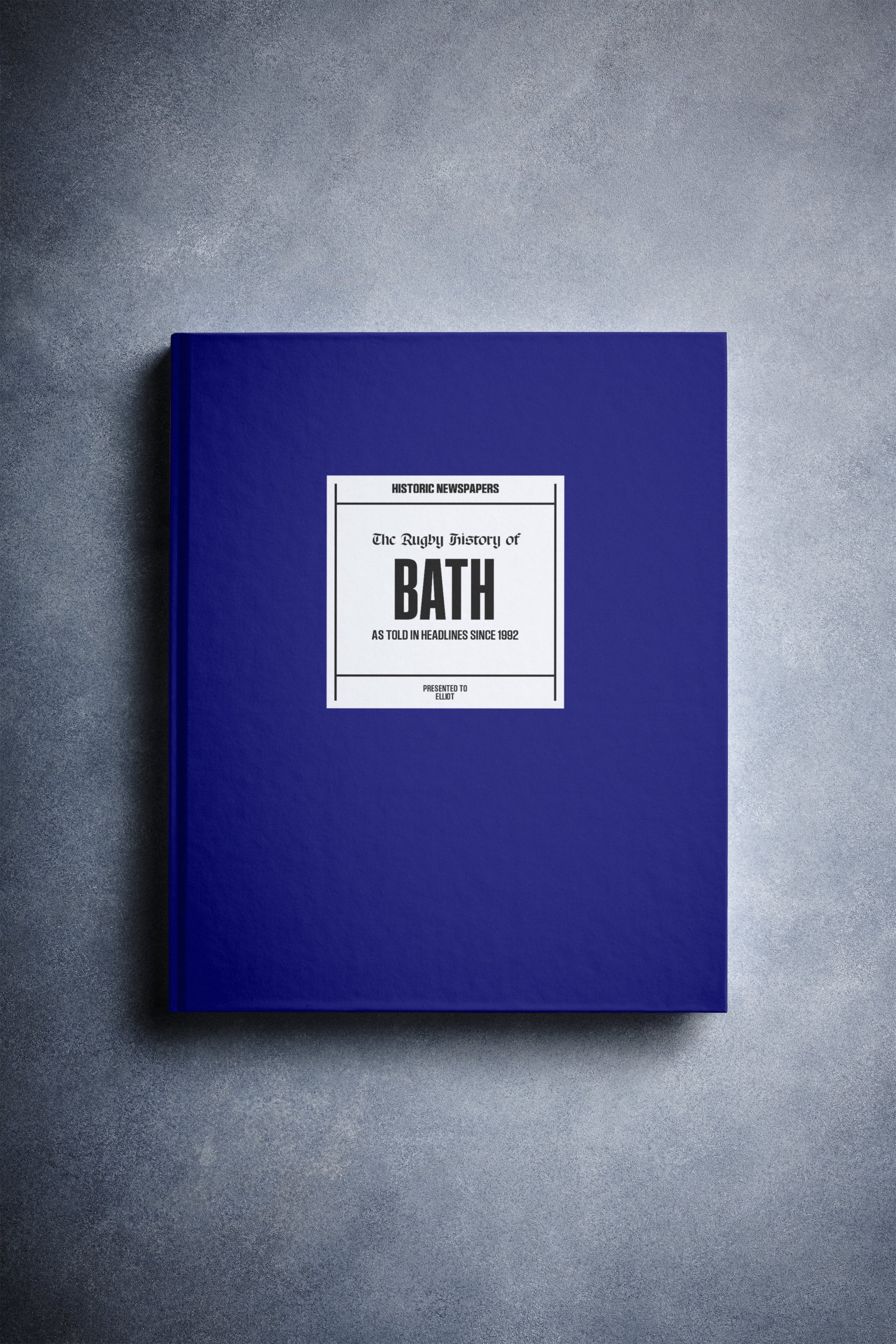 The Rugby History of Bath Book