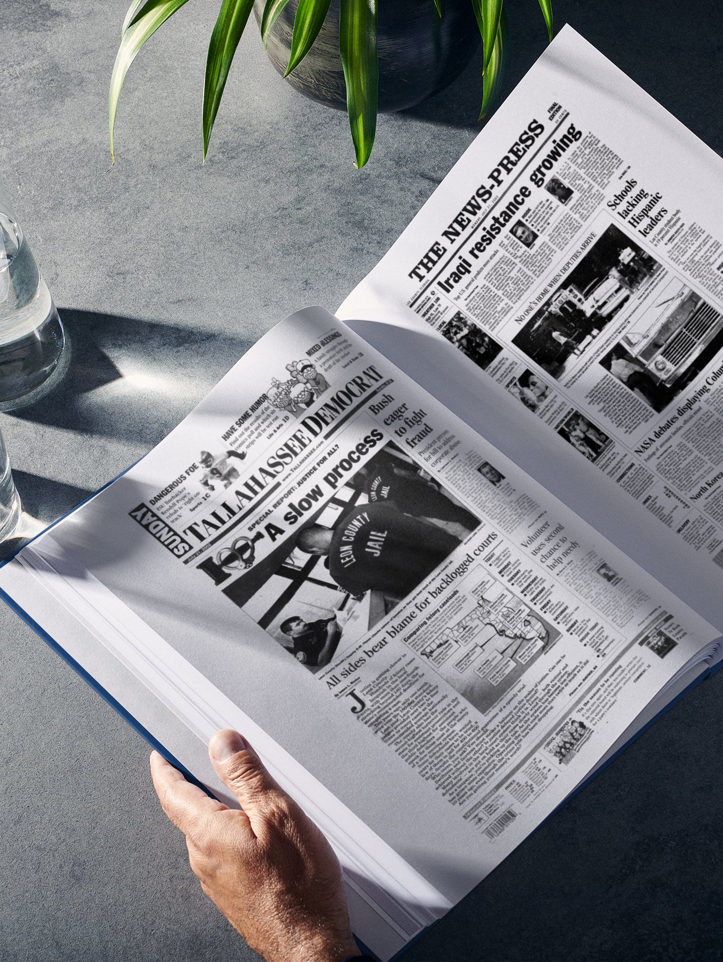 Personalised Birthday Newspaper Book Florida Edition - Historic Newspapers