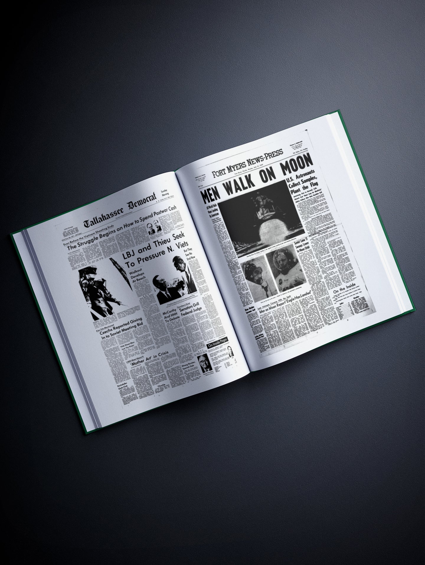 Personalised Birthday Newspaper Book Florida Edition - Historic Newspapers