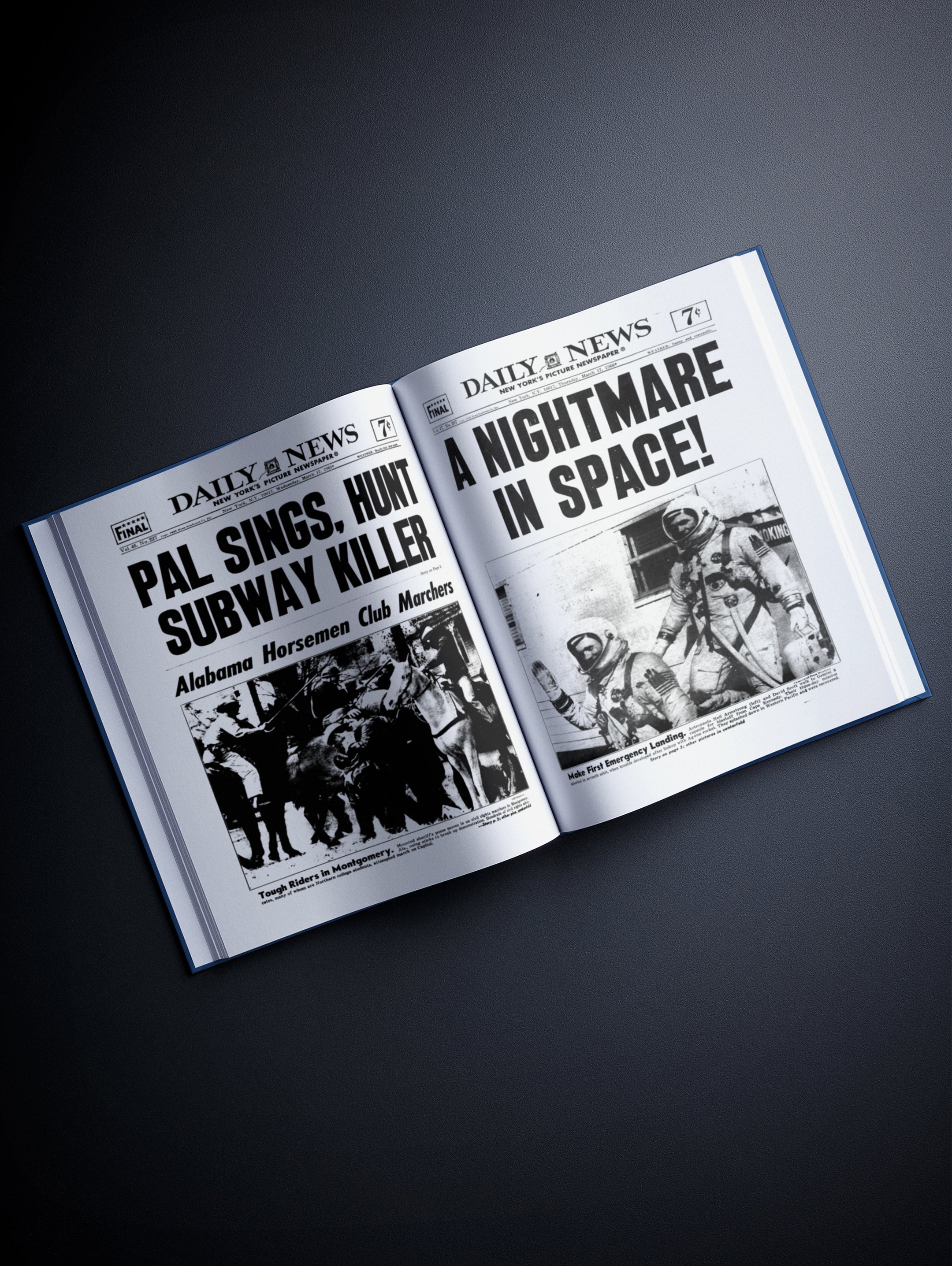 Personalised Birthday Newspaper Book New York Daily News Edition - Historic Newspapers