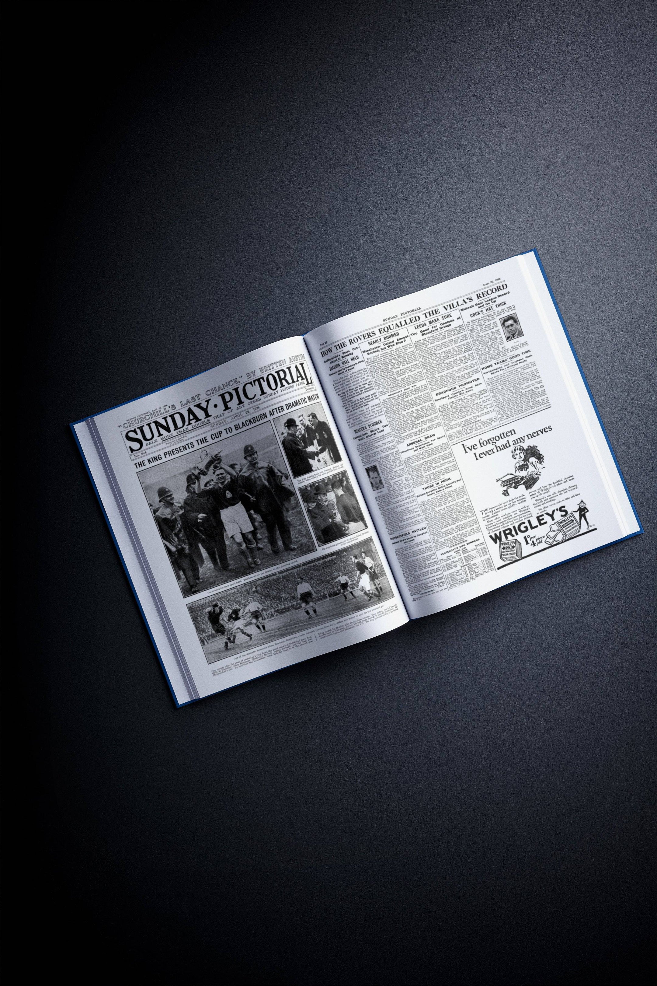 The Football History of Blackburn Rovers Book