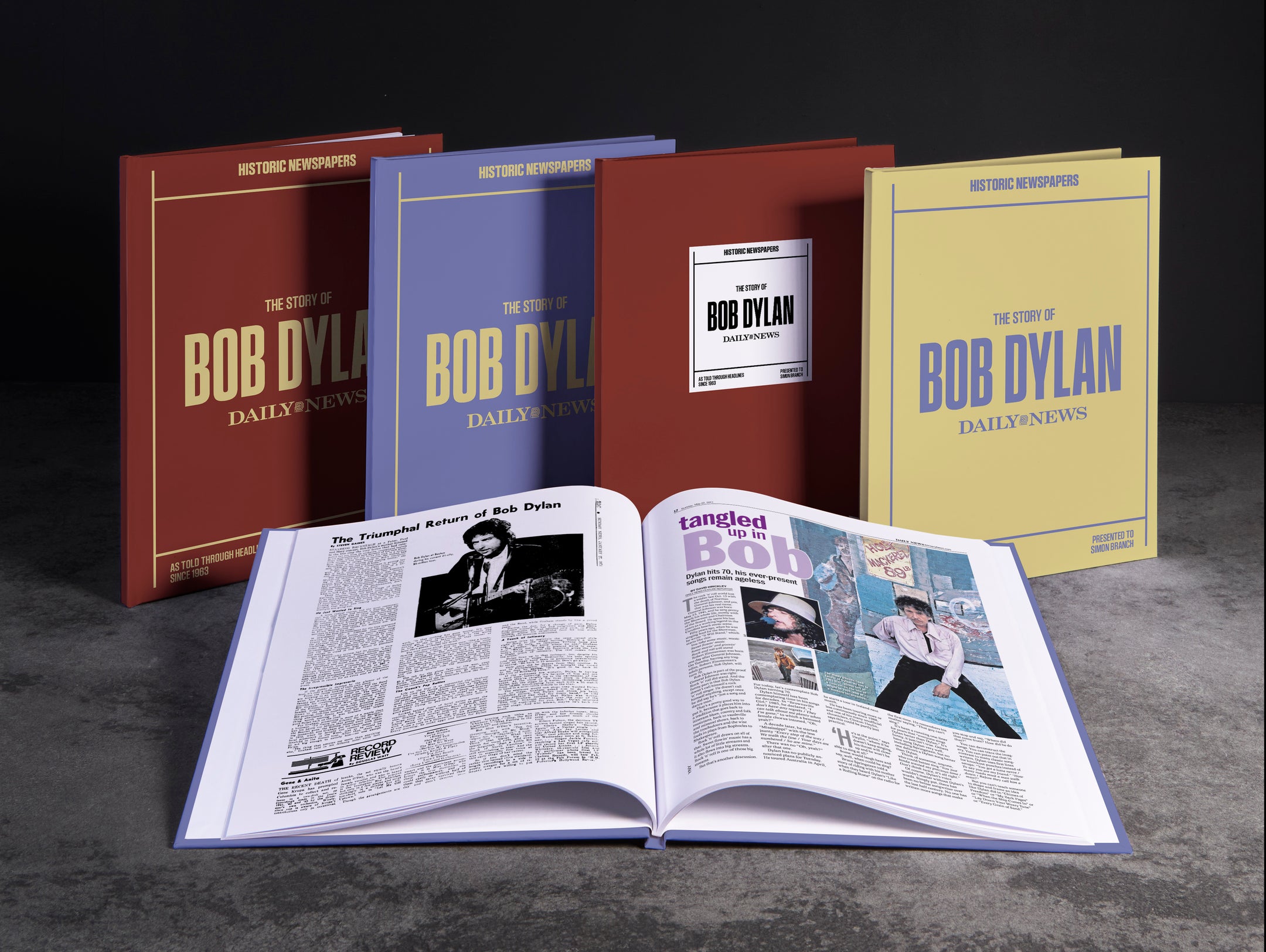 The Story of Bob Dylan New York Daily News Edition - Historic Newspapers