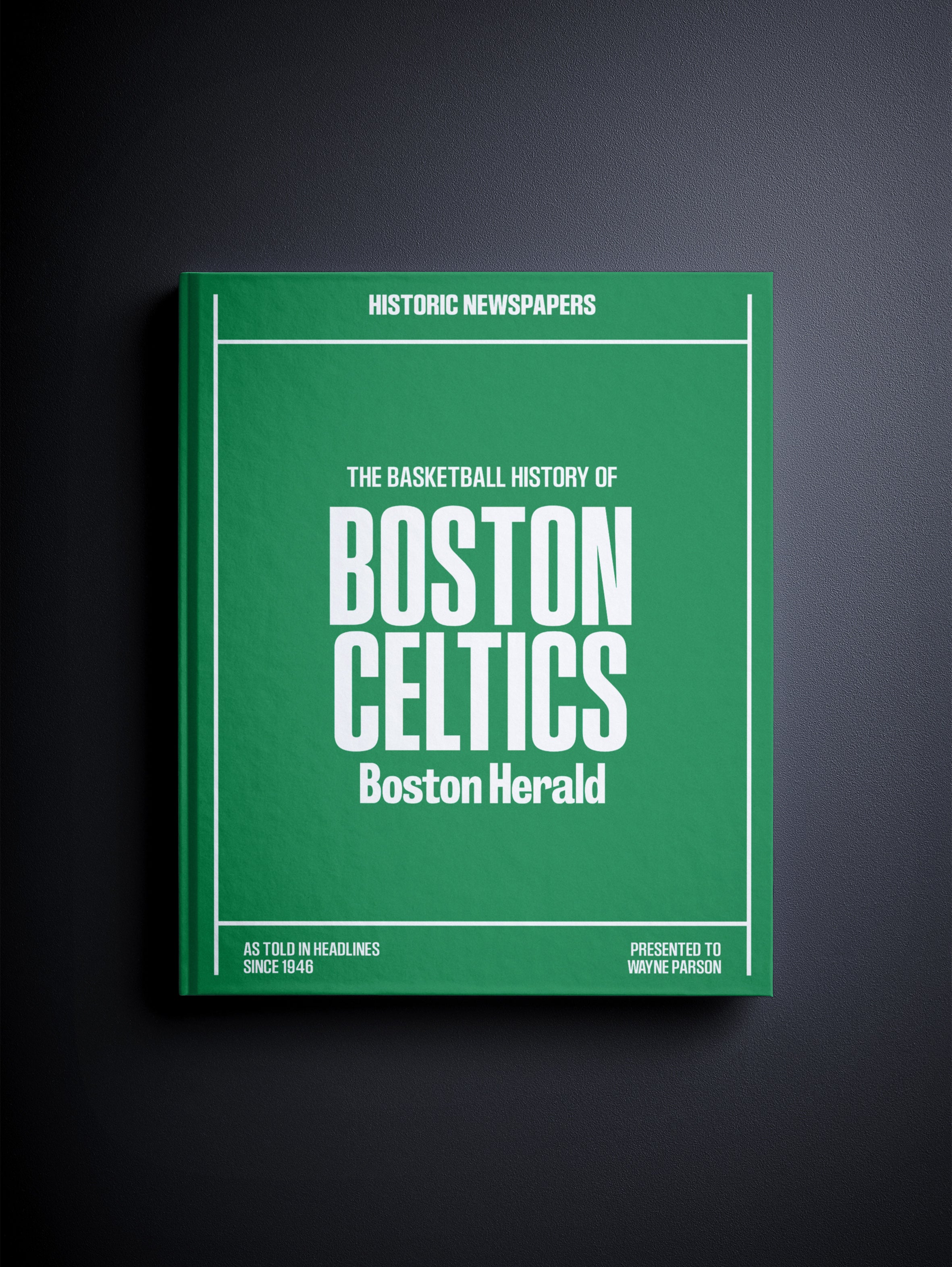Boston Celtics Basketball History Book | Historic Newspapers