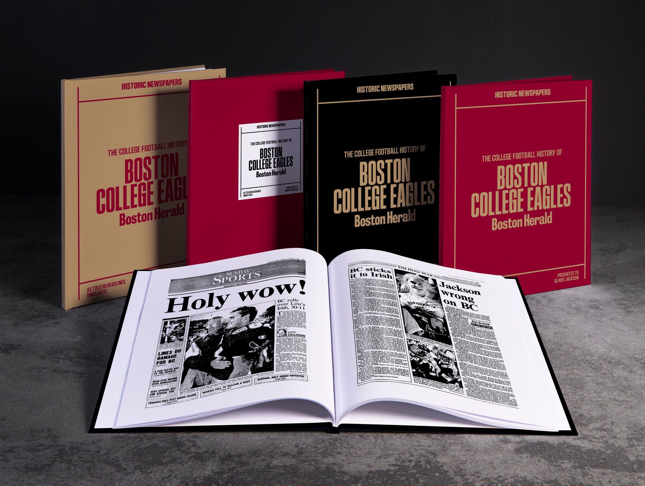 The College Football History of Boston College Eagles Boston Herald Edition