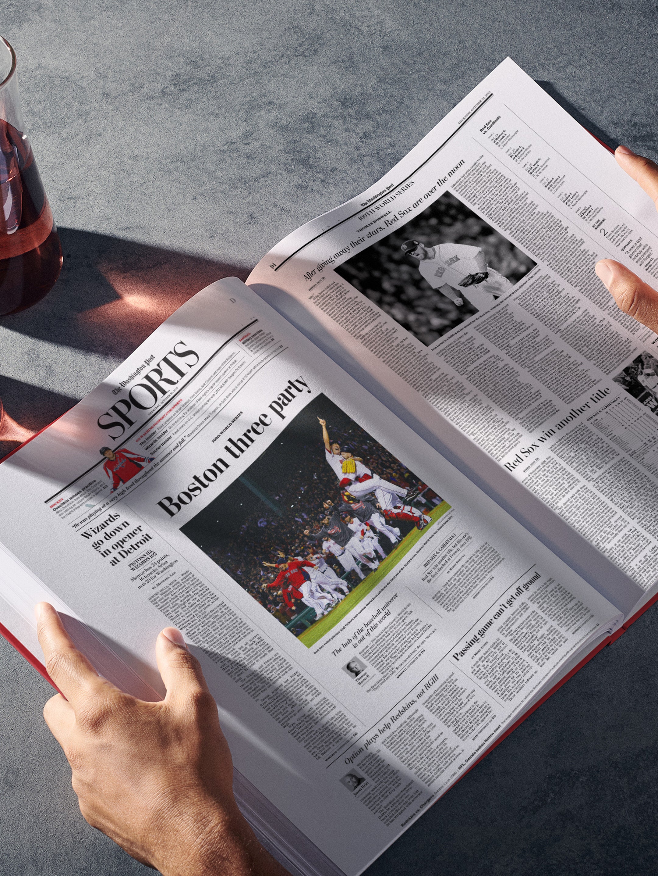 The Baseball History of Boston Red Sox Washington Post Edition - Historic Newspapers