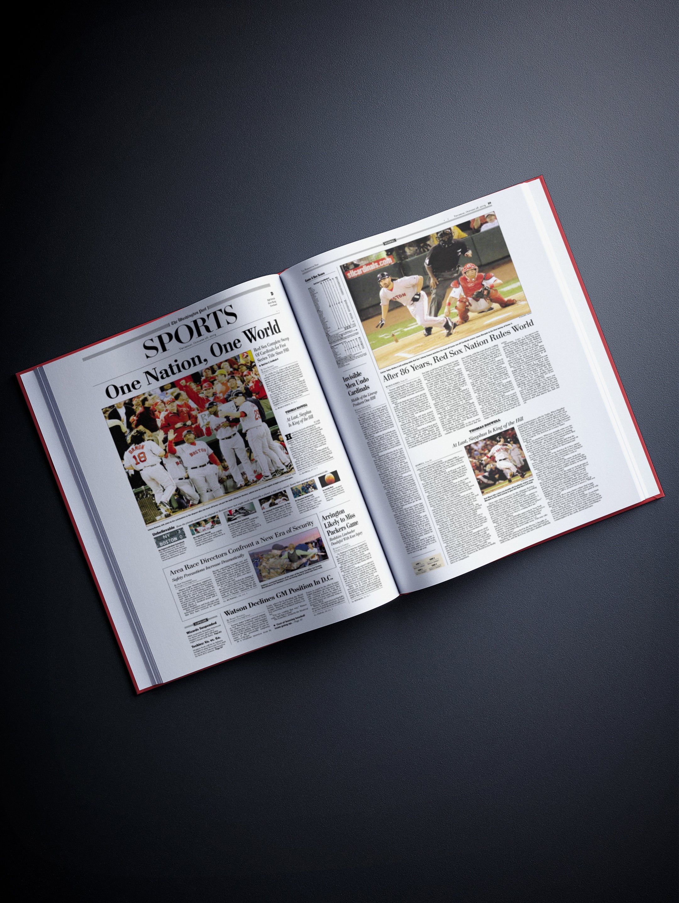 The Baseball History of Boston Red Sox Washington Post Edition - Historic Newspapers