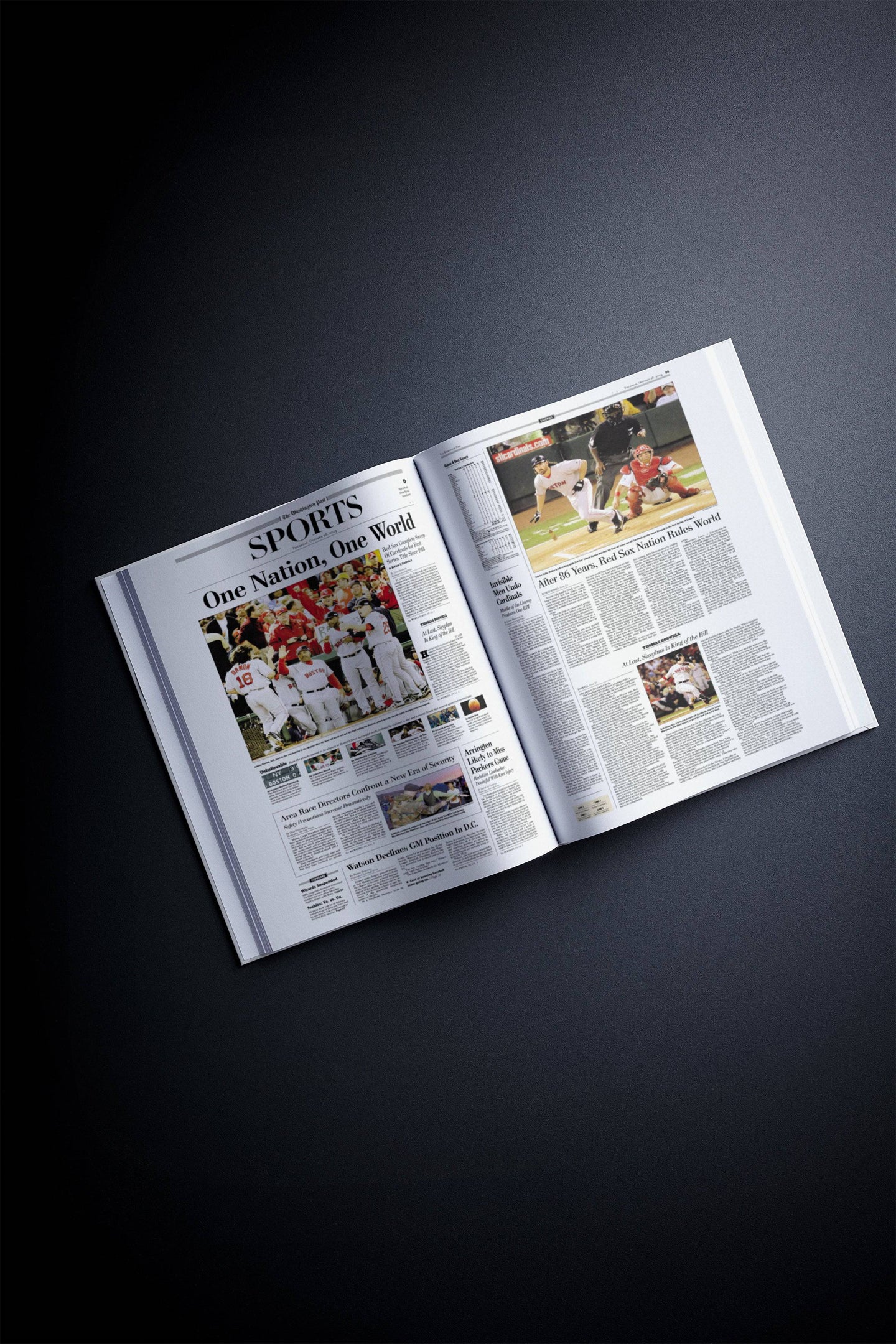 The Baseball History of Boston Red Sox Washington Post Edition - Historic Newspapers