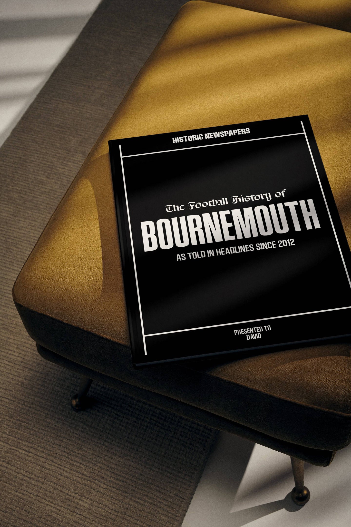 The Football History of Bournemouth Book - Historic Newspapers