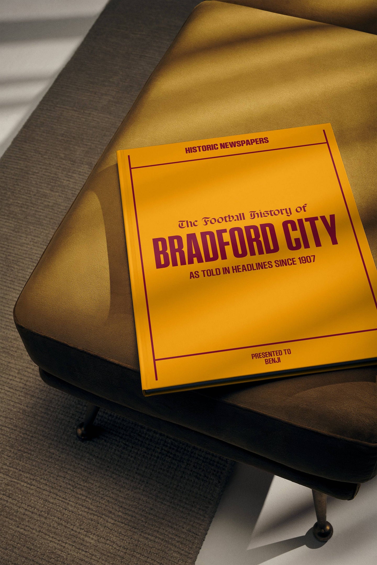 The Football History of Bradford Book - Historic Newspapers
