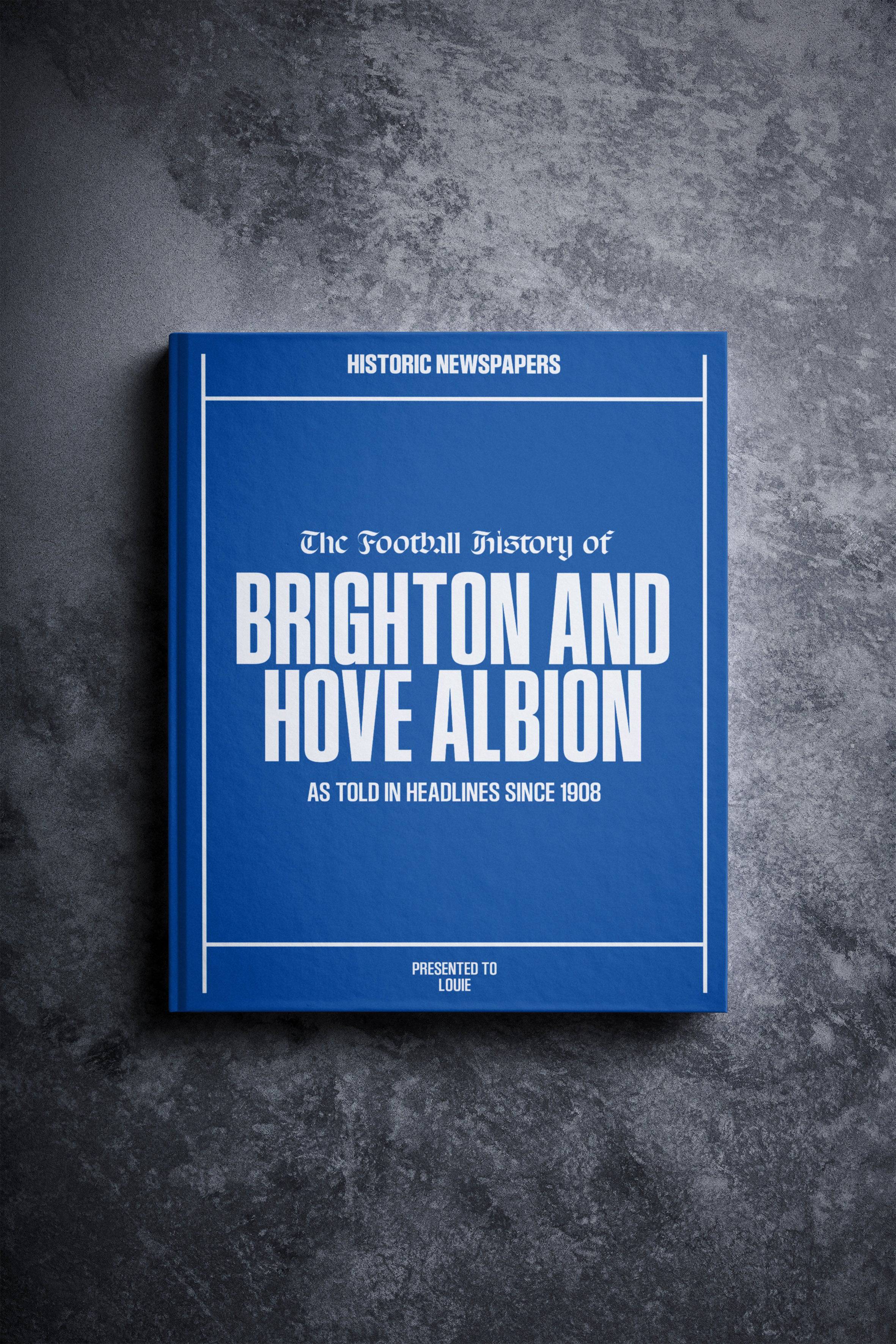 Brighton Hove Albion Football History Historic Newspapers