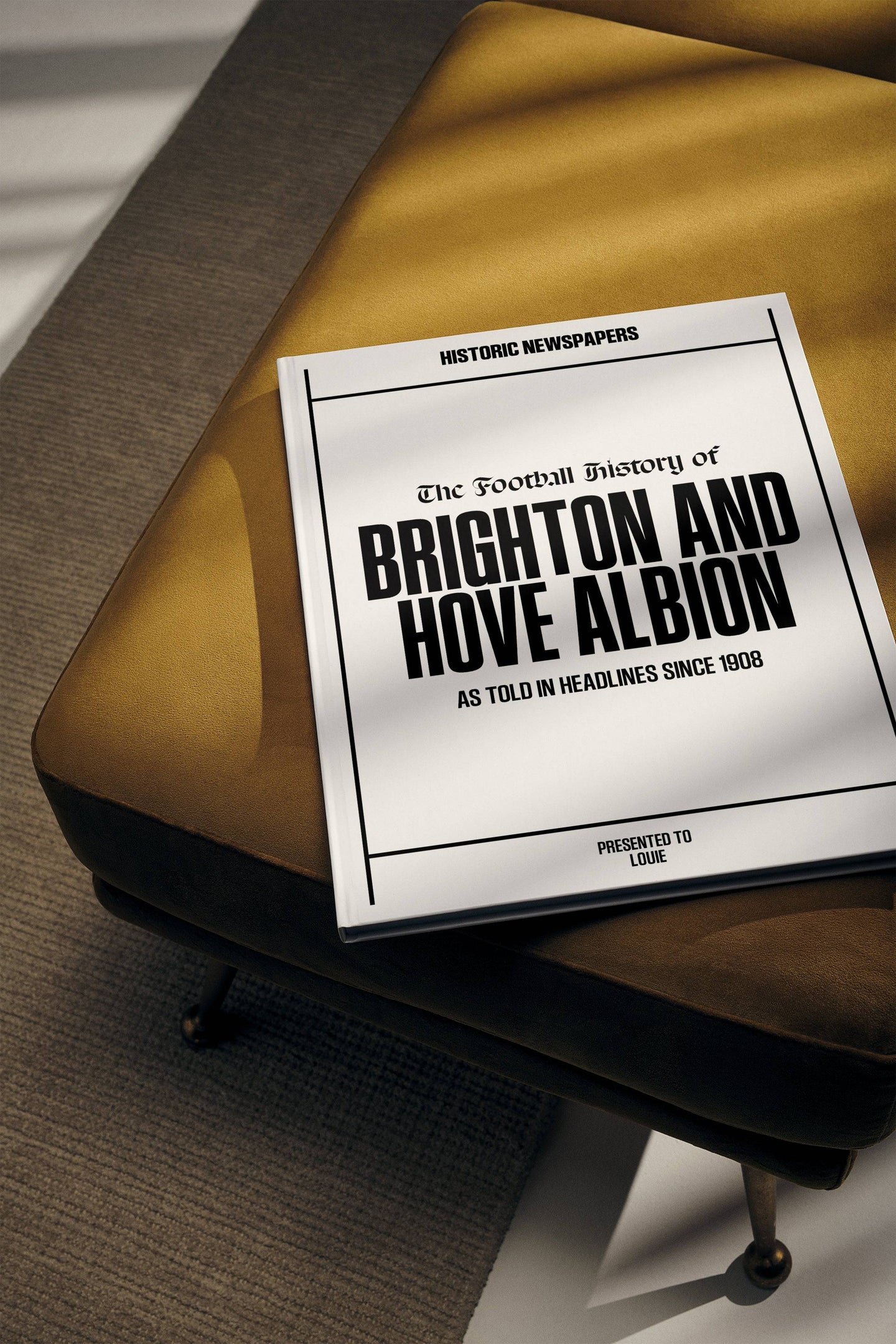 The Football History of Brighton and Hove Albion Book - Historic Newspapers