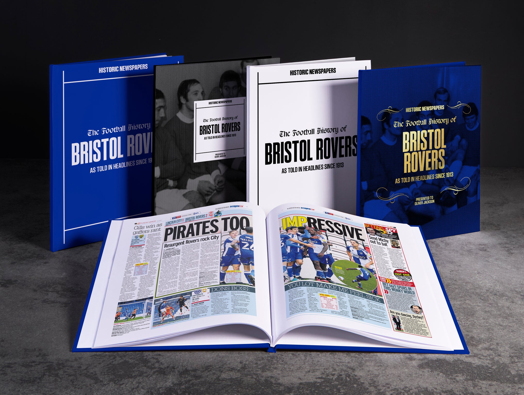 The Football History of Bristol Rovers Book