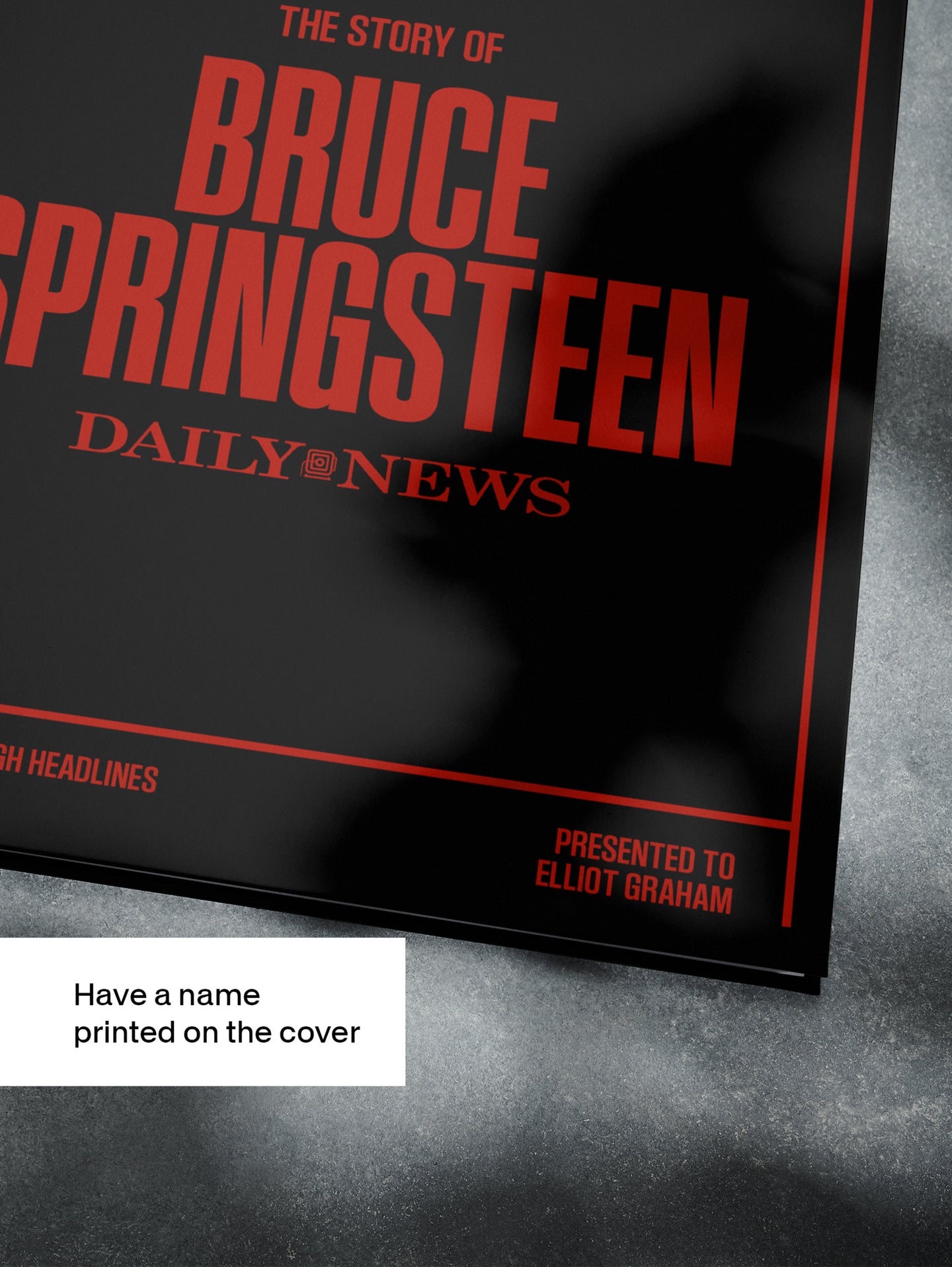 The Story of Bruce Springsteen New York Daily News Edition - Historic Newspapers