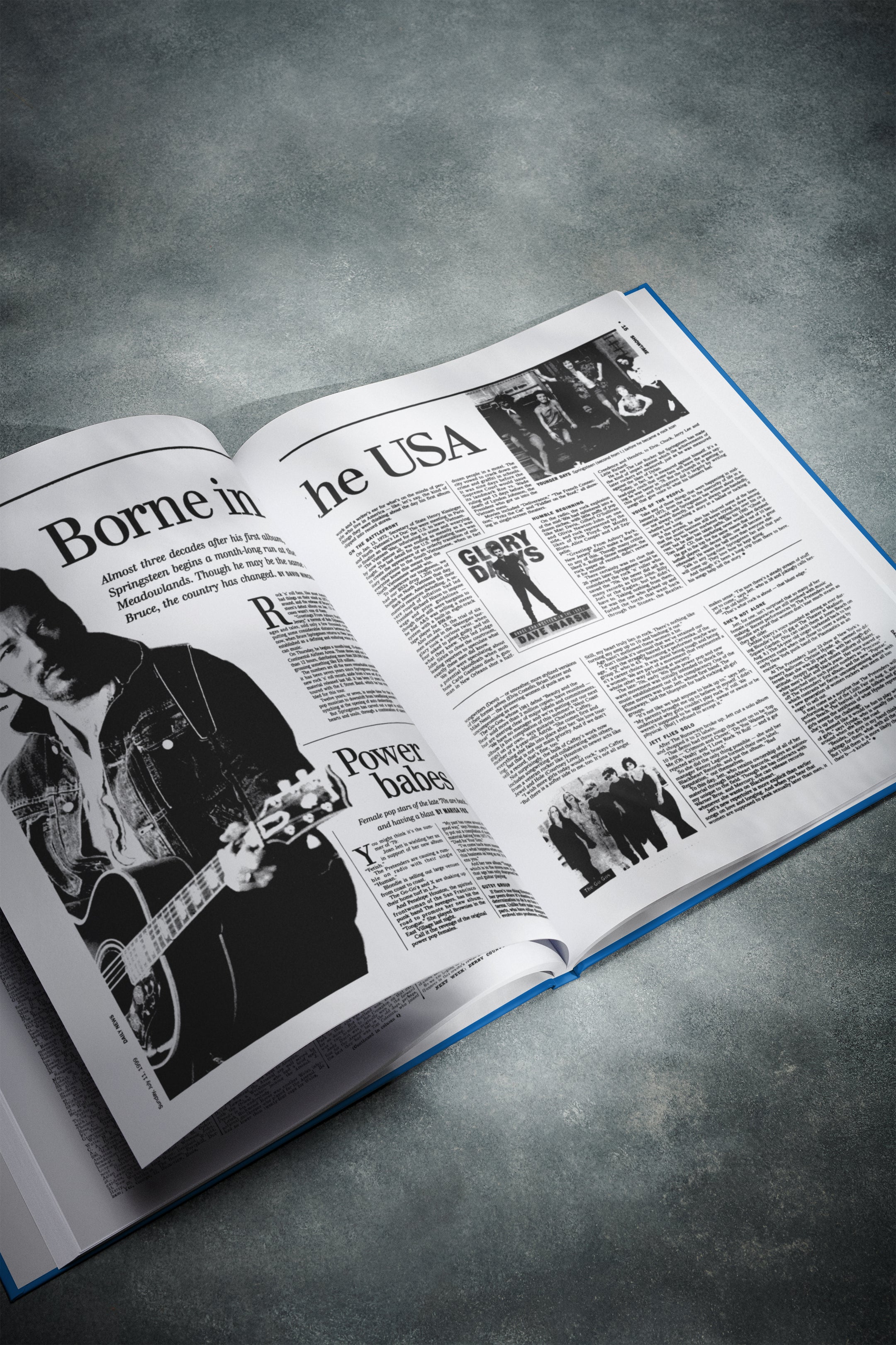 The Story of Bruce Springsteen New York Daily News Edition - Historic Newspapers