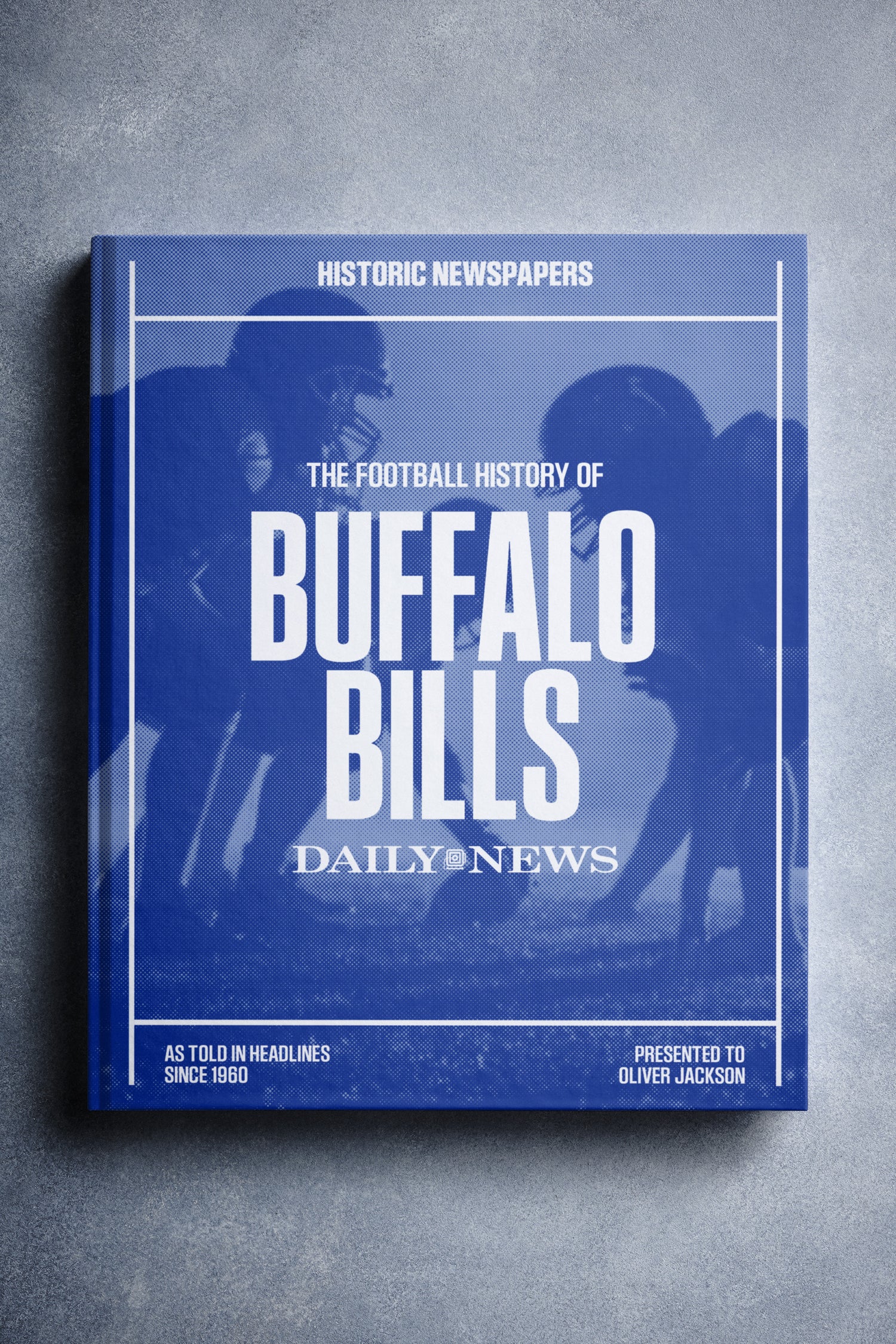 Buffalo Bills Gifts Football History Book