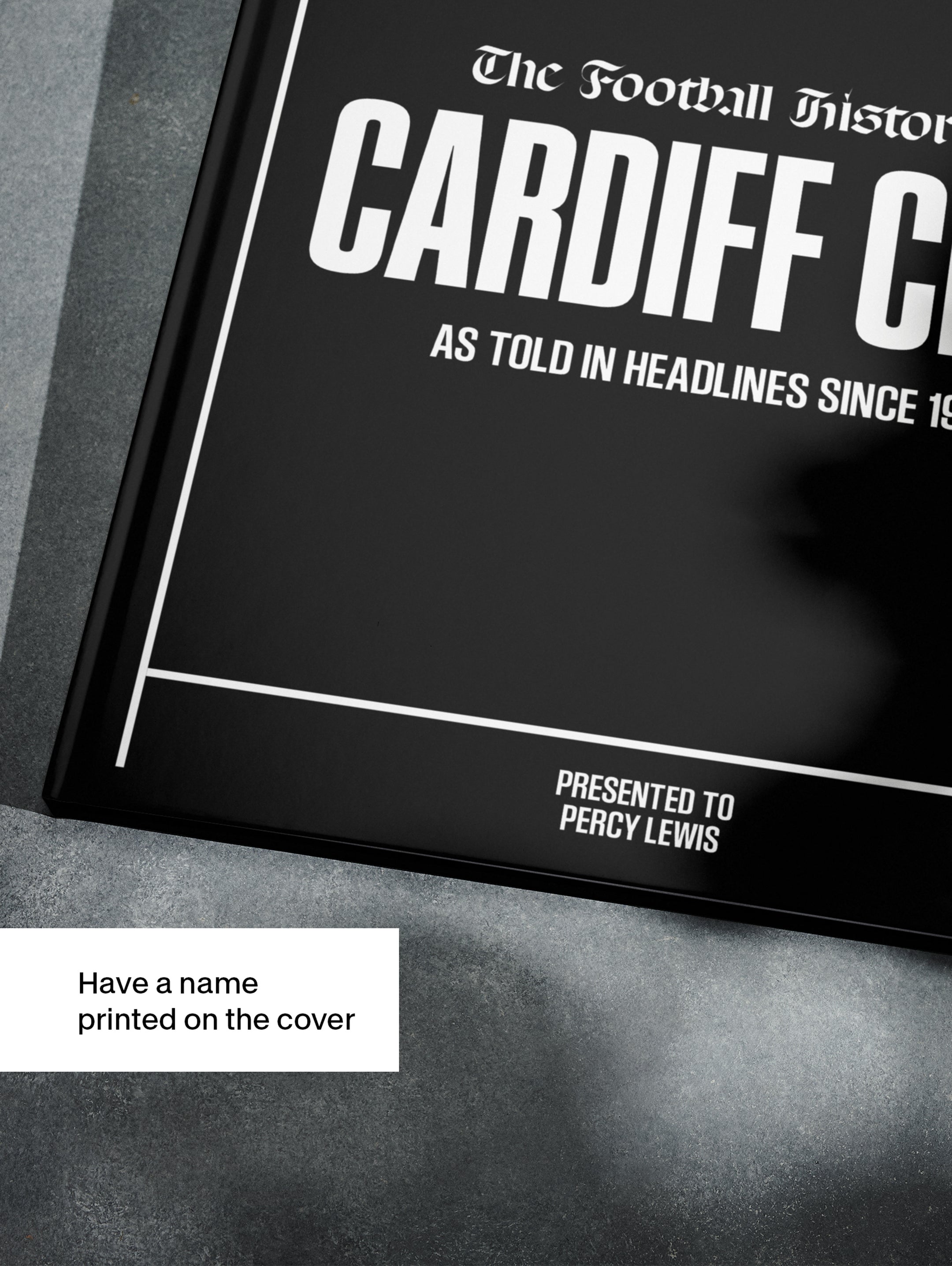 The Football History of Cardiff City Book - Historic Newspapers