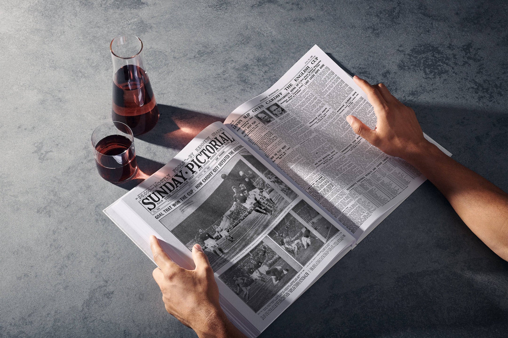 The Football History of Cardiff City Book - Historic Newspapers