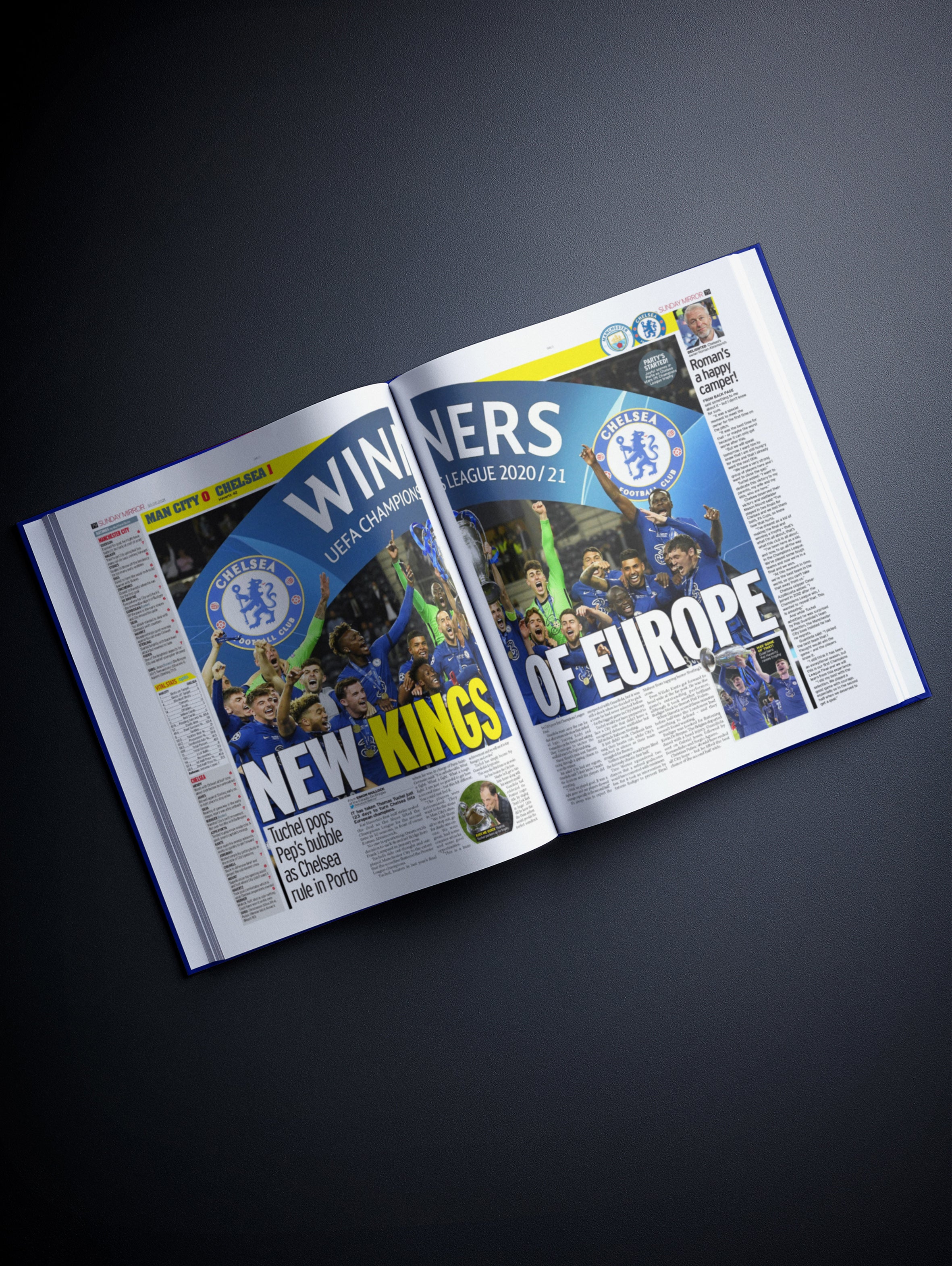 The Football History of Chelsea Book | Historic Newspapers