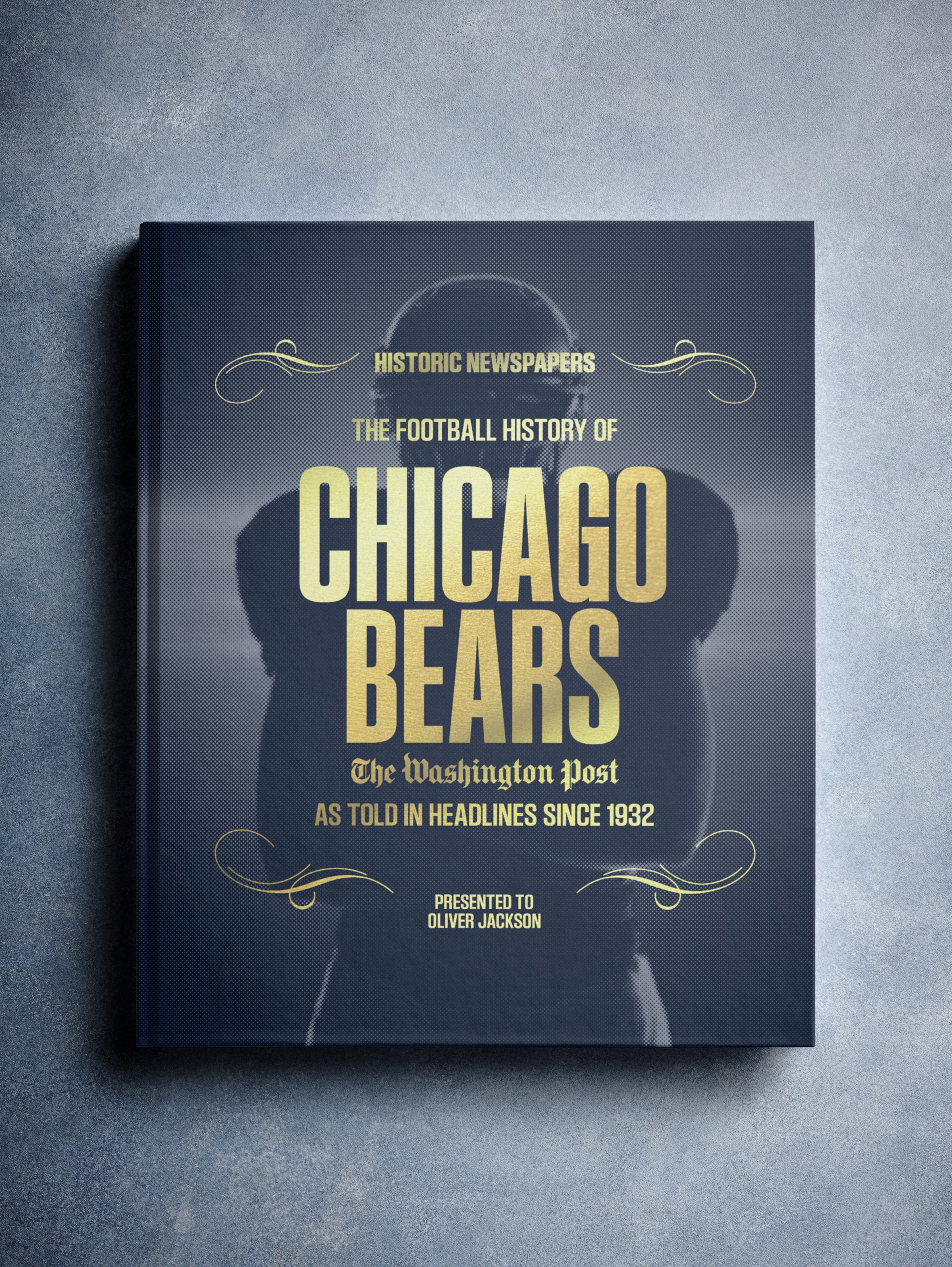 Chicago Bears Football History Book | Historic Newspapers