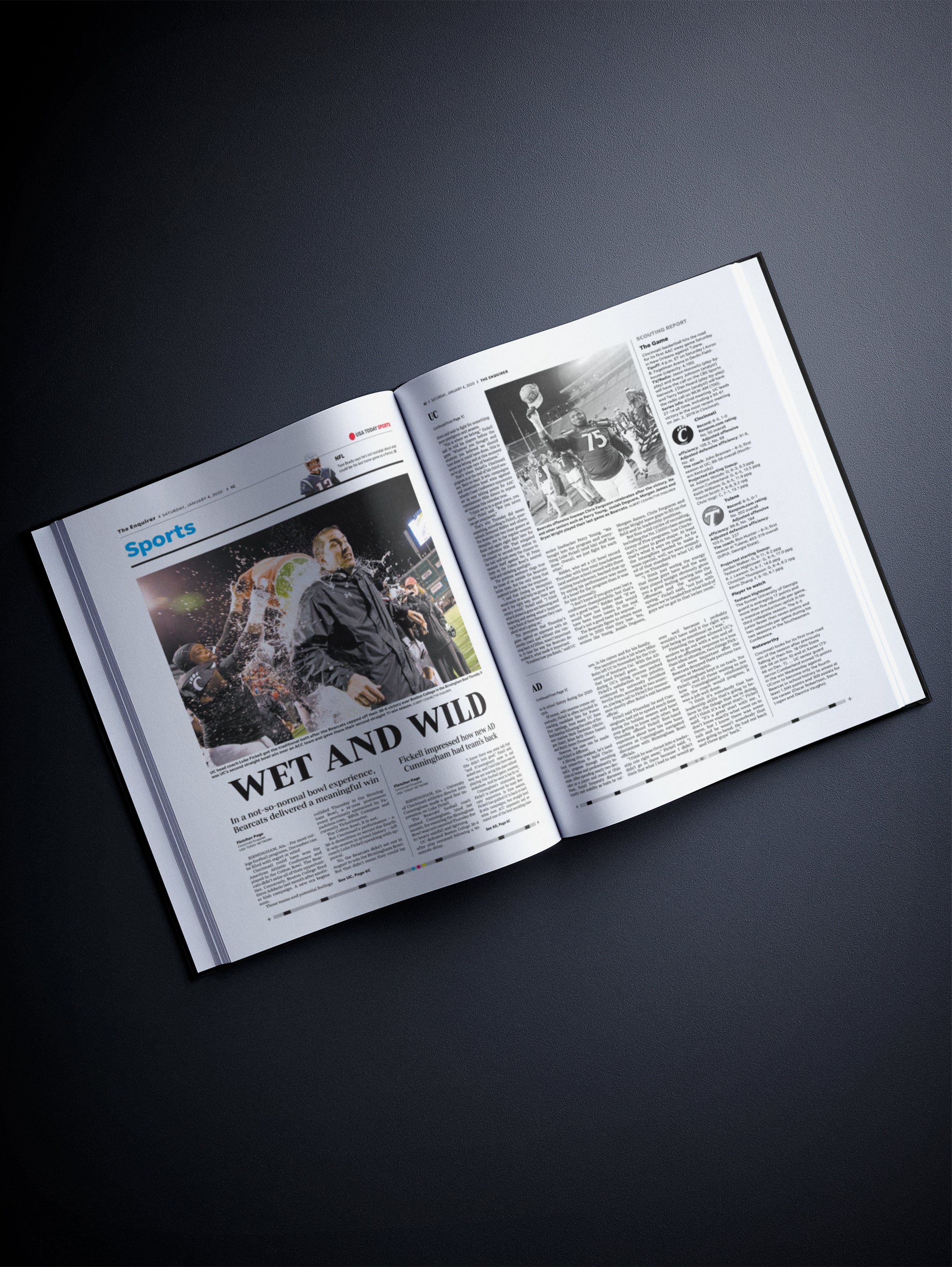 The College Football History of Cincinnati Bearcats - Historic Newspapers