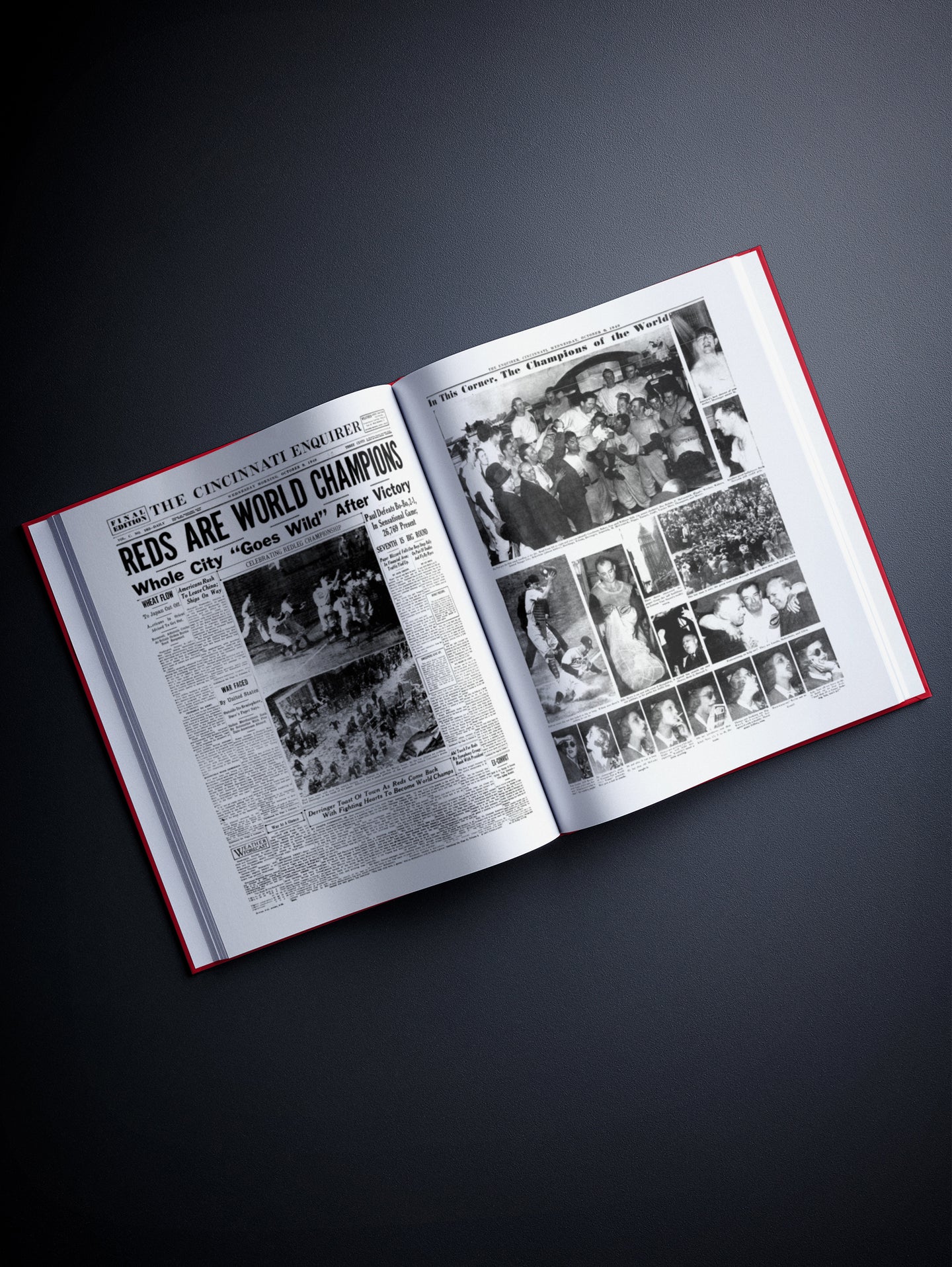 The Baseball History of Cincinnati Reds - Historic Newspapers