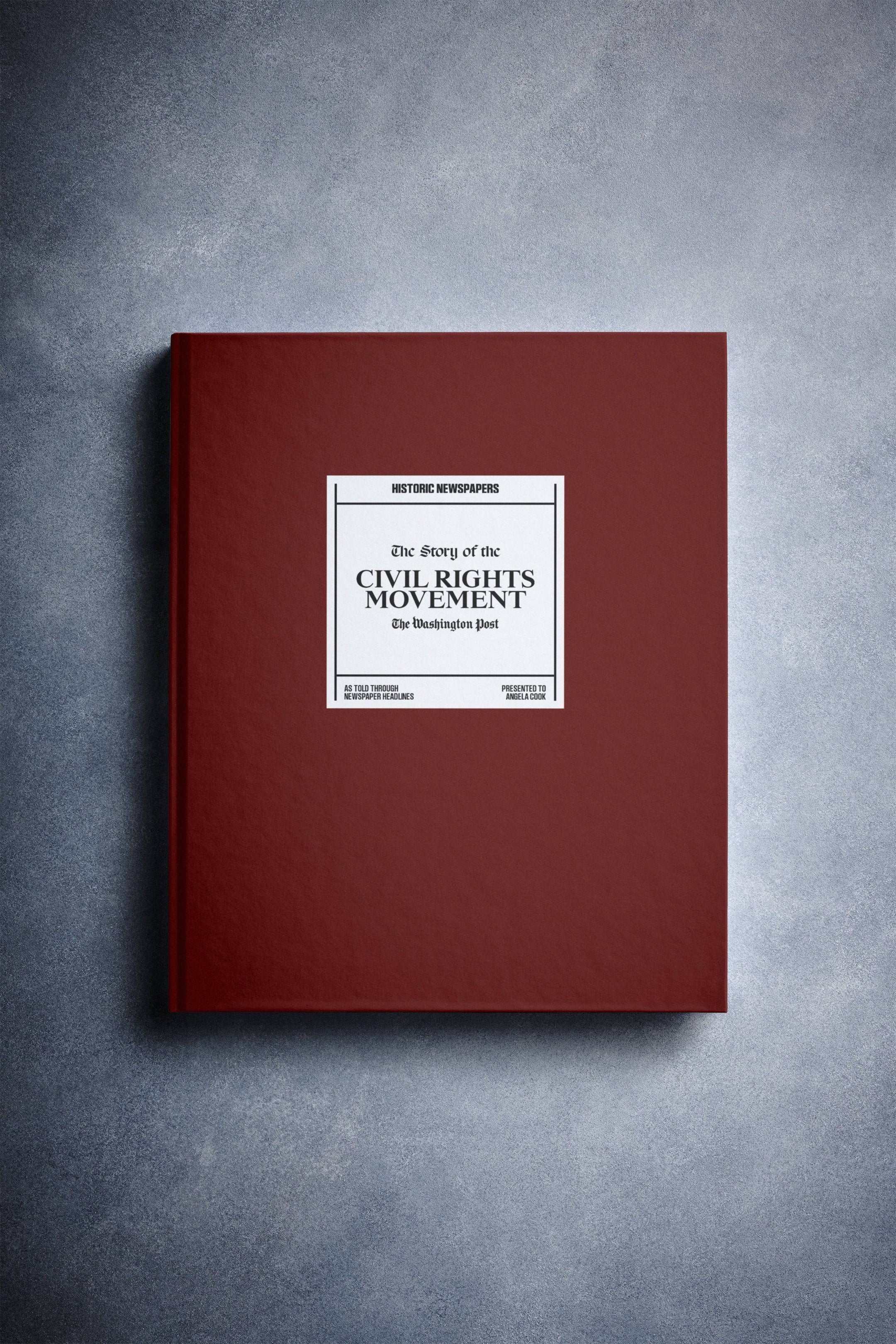 The Story of the Civil Rights Movement Washington Post Edition Book - Historic Newspapers