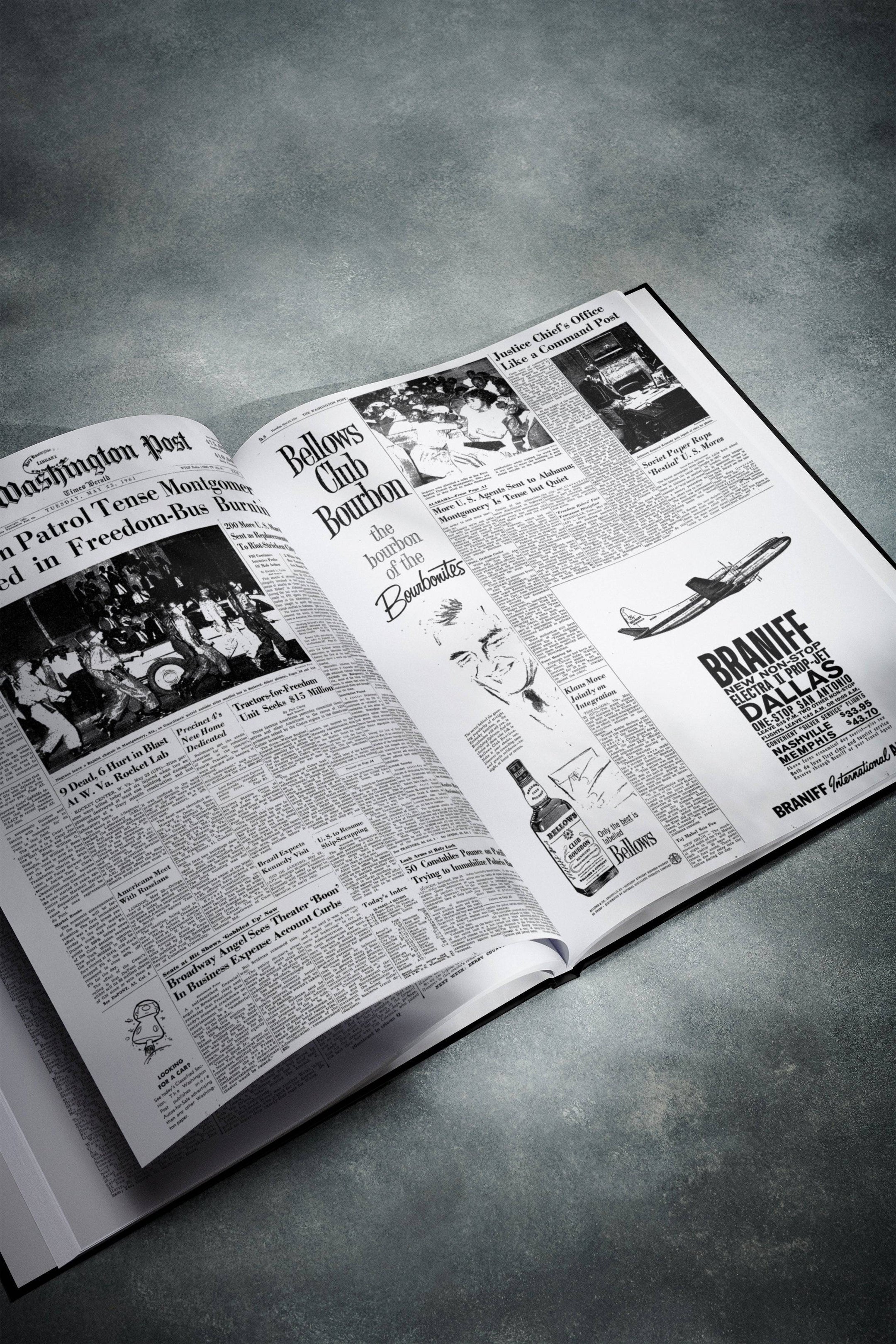 The Story of the Civil Rights Movement Washington Post Edition Book - Historic Newspapers