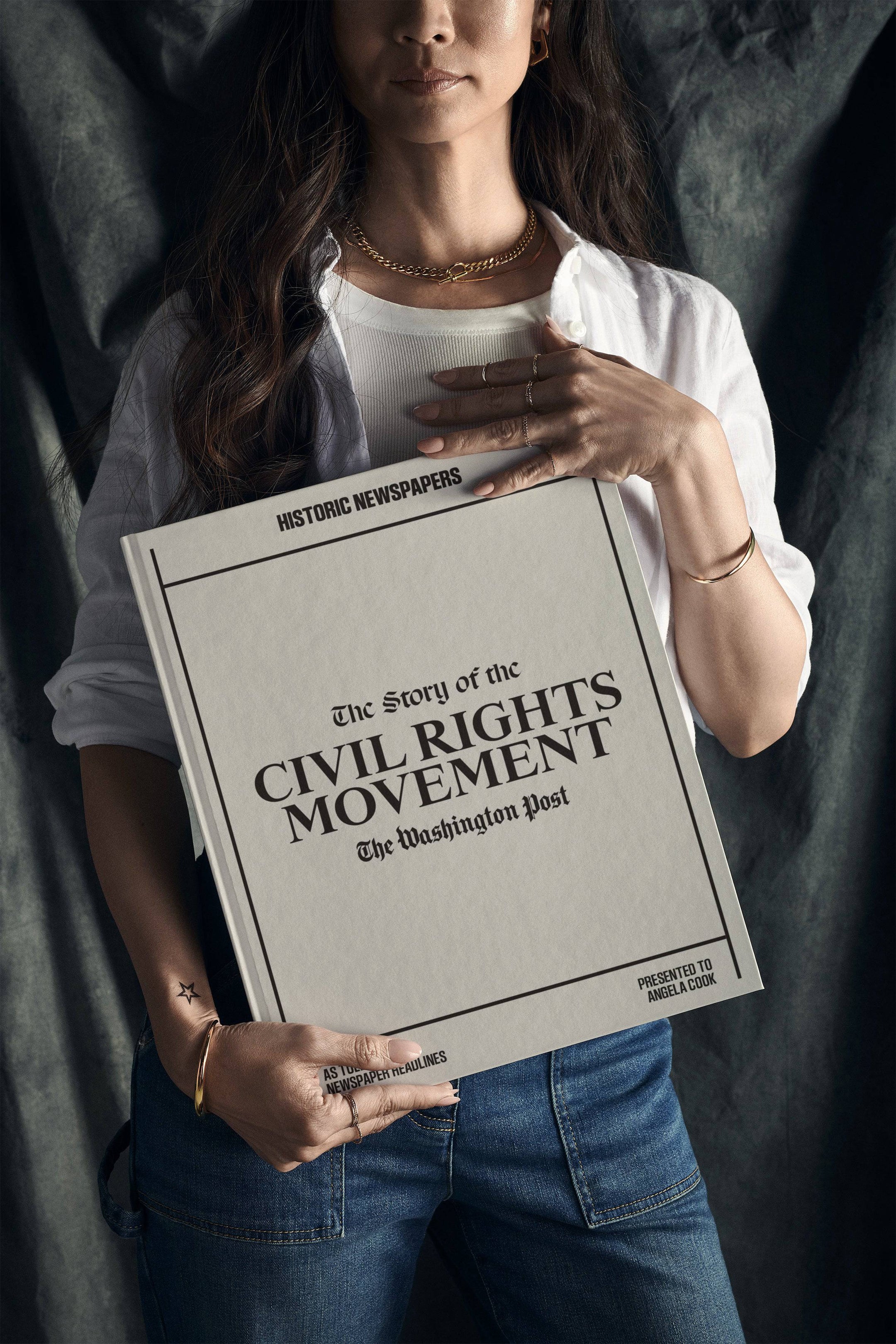 The Story of the Civil Rights Movement Washington Post Edition Book - Historic Newspapers