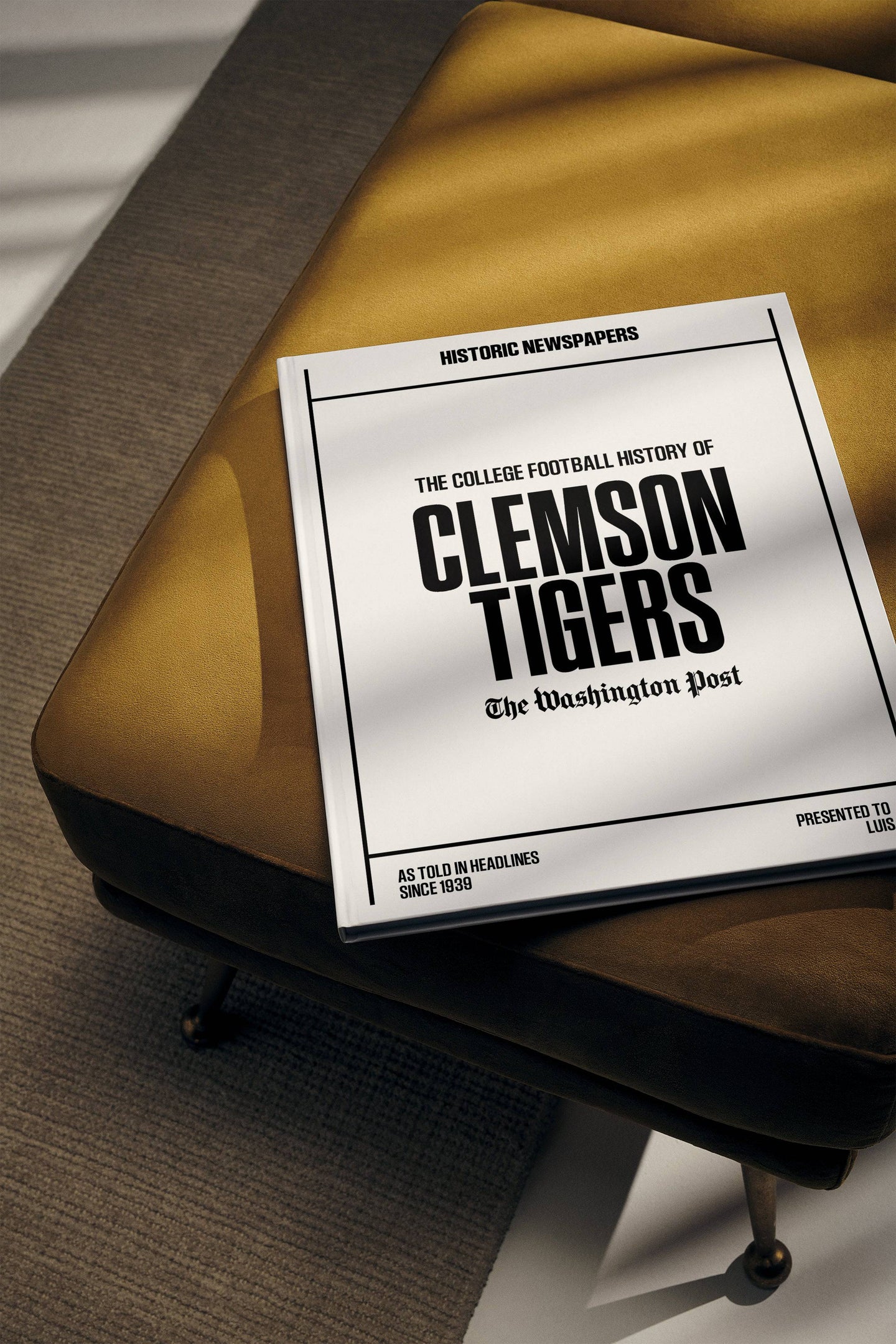 The College Football History of Clemson Tigers Washington Post Edition - Historic Newspapers