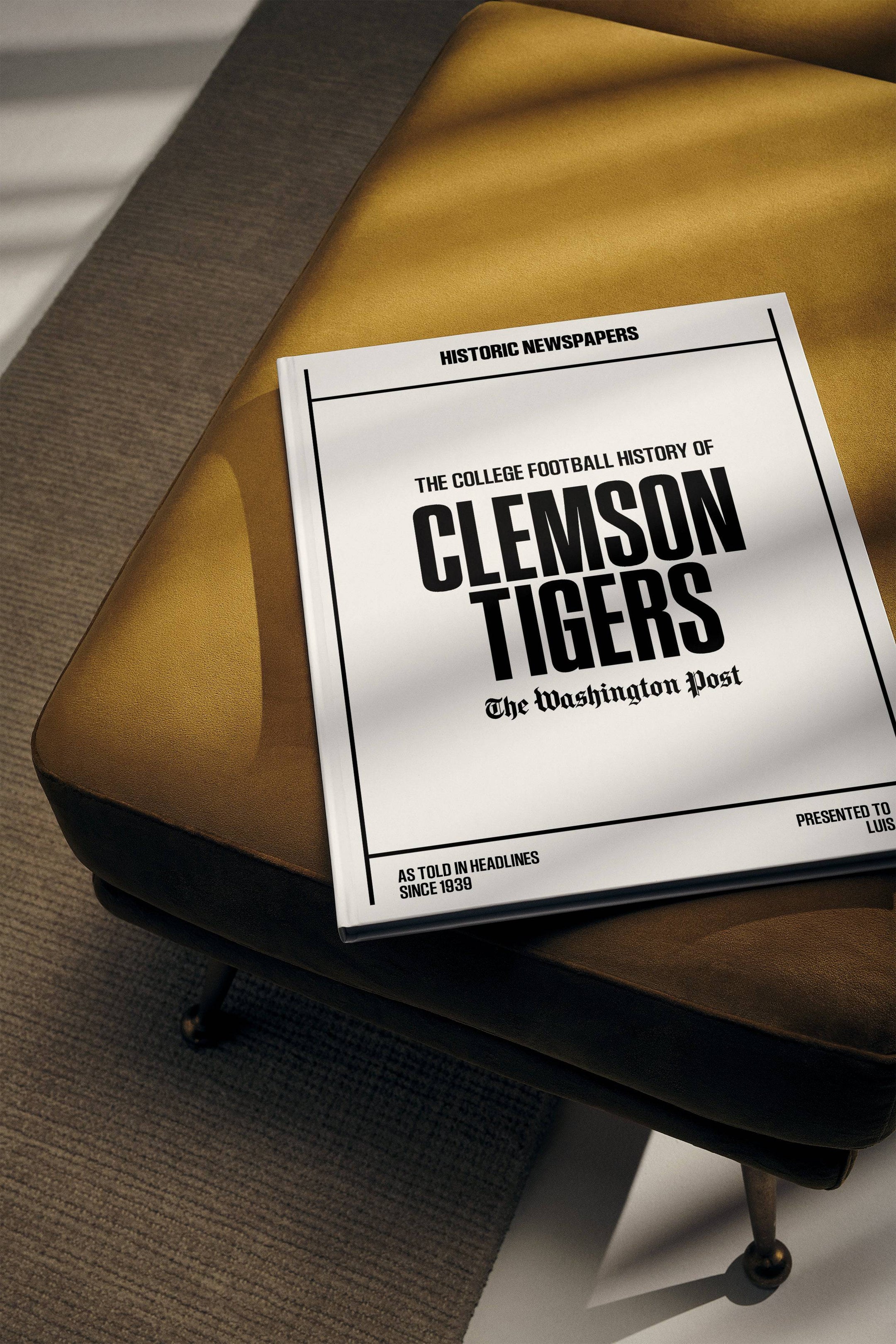 The College Football History of Clemson Tigers Washington Post Edition - Historic Newspapers