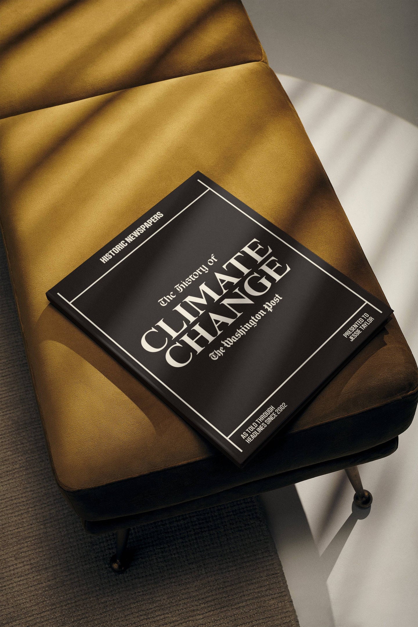 The History of Climate Change Washington Post Edition Book - Historic Newspapers
