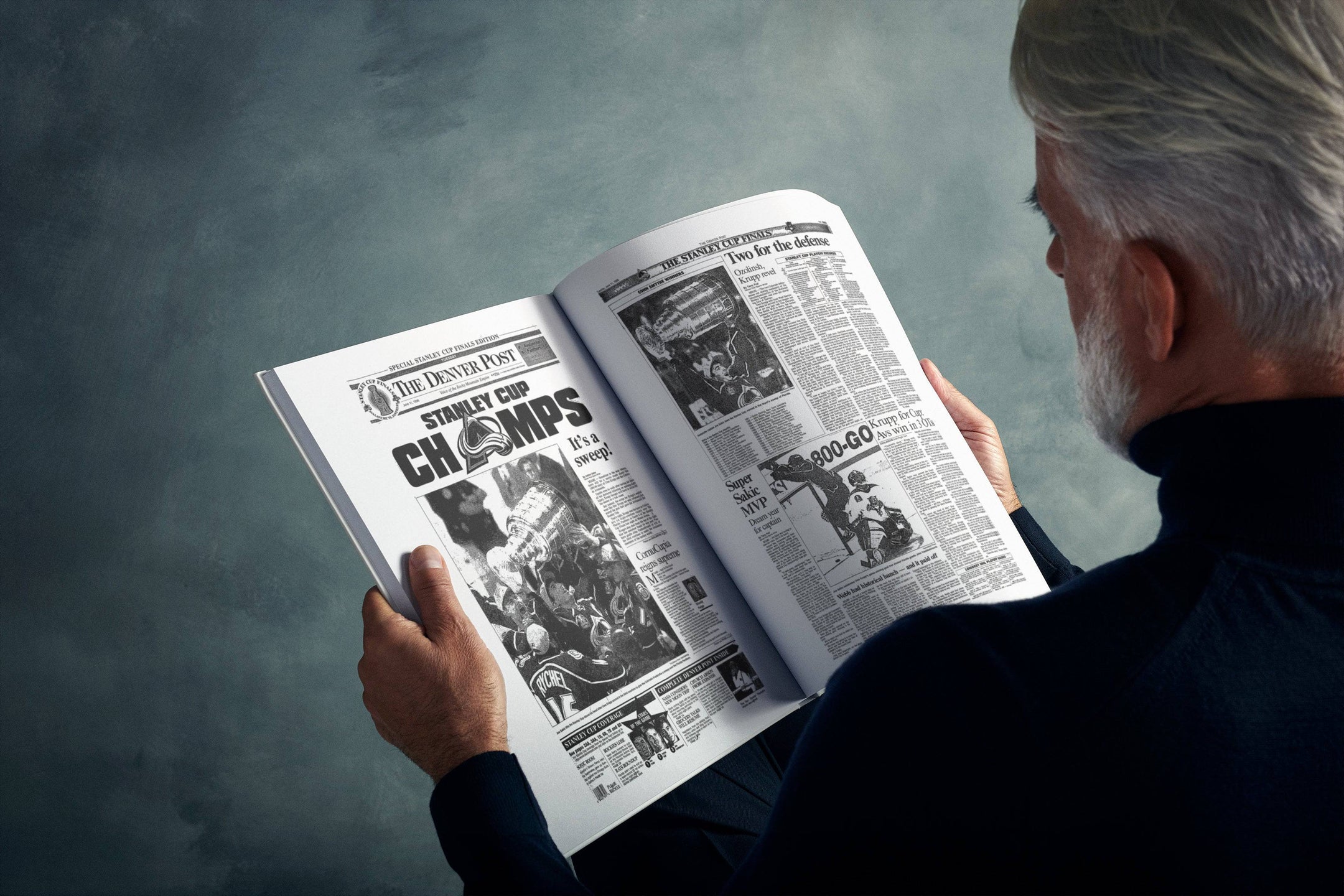 The Hockey History of Colorado Avalanche Denver Post Edition - Historic Newspapers