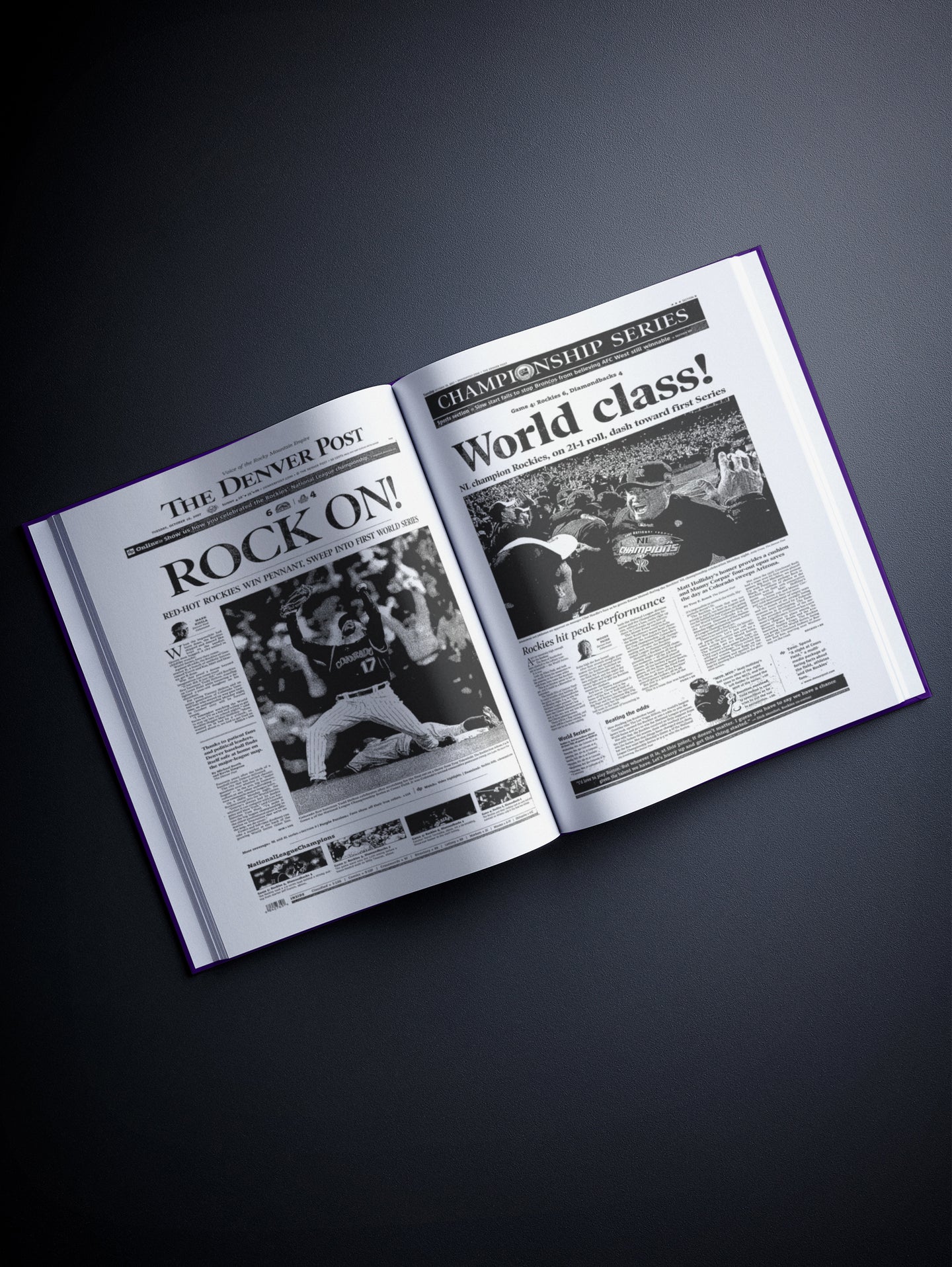 The Baseball History of Colorado Rockies Denver Post Edition - Historic Newspapers