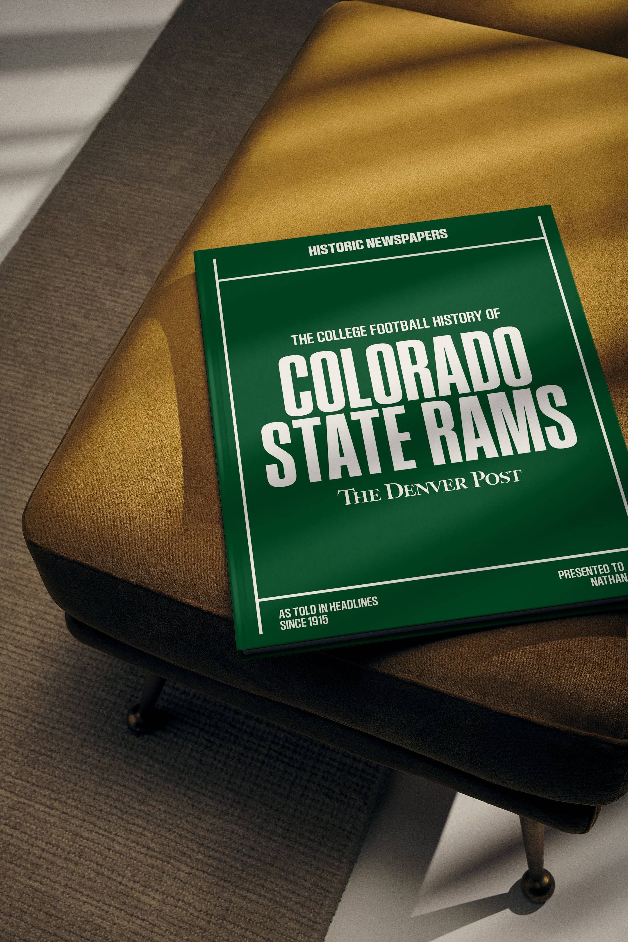 The College Football History of Colorado State Rams Denver Post Edition - Historic Newspapers