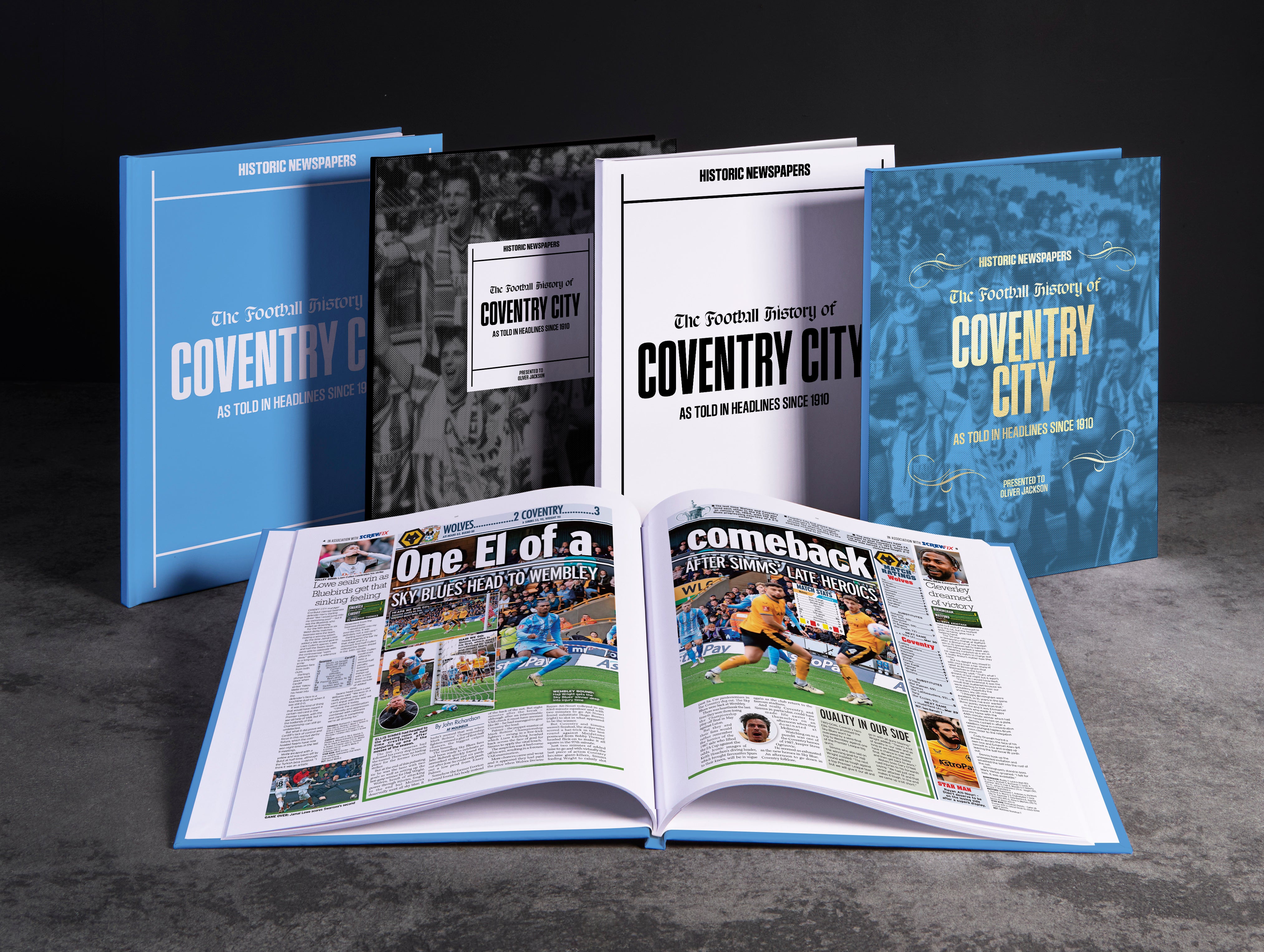 Football History Newspaper Books | Historic Newspapers