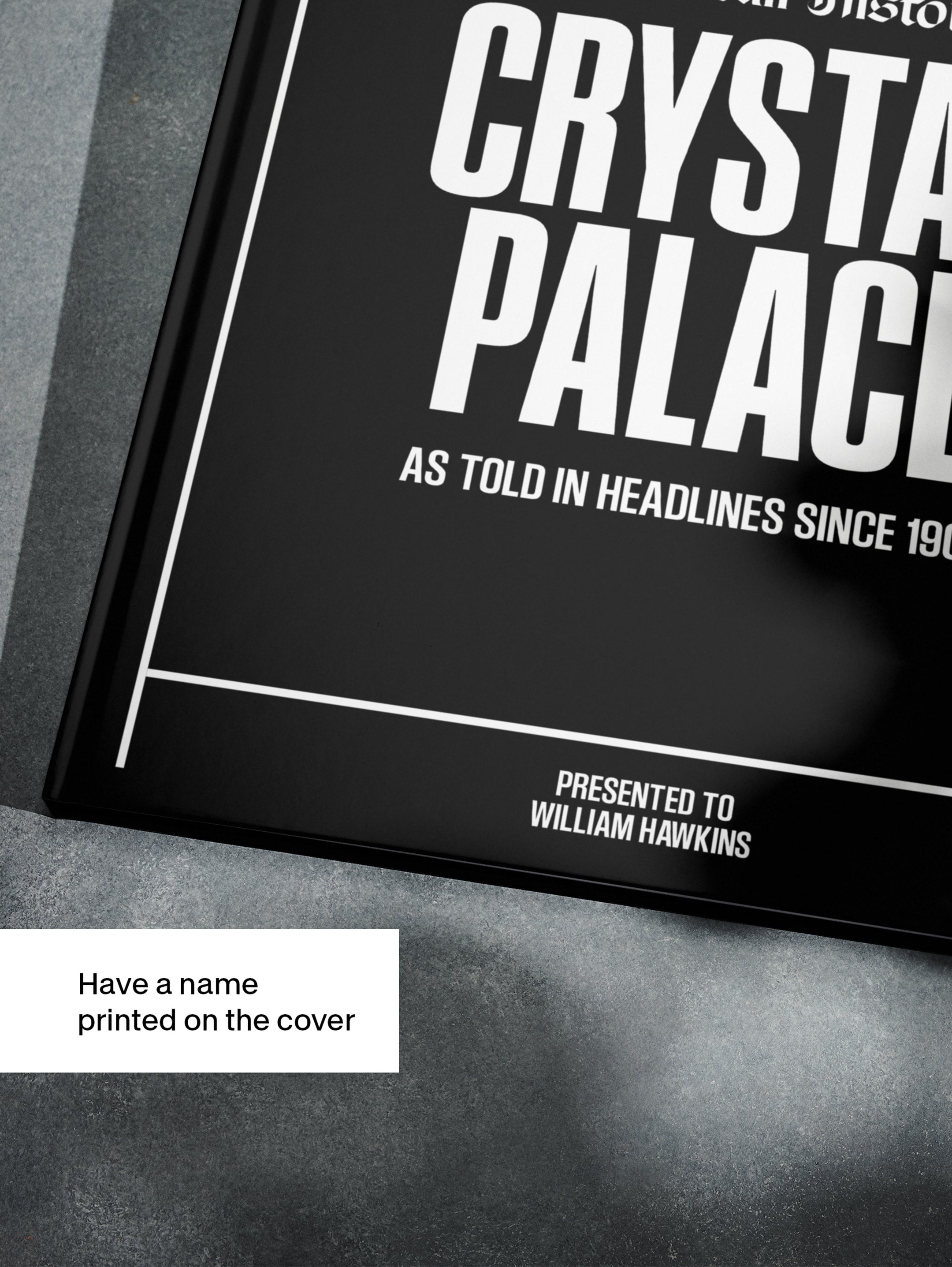 The Football History of Crystal Palace Book - Historic Newspapers