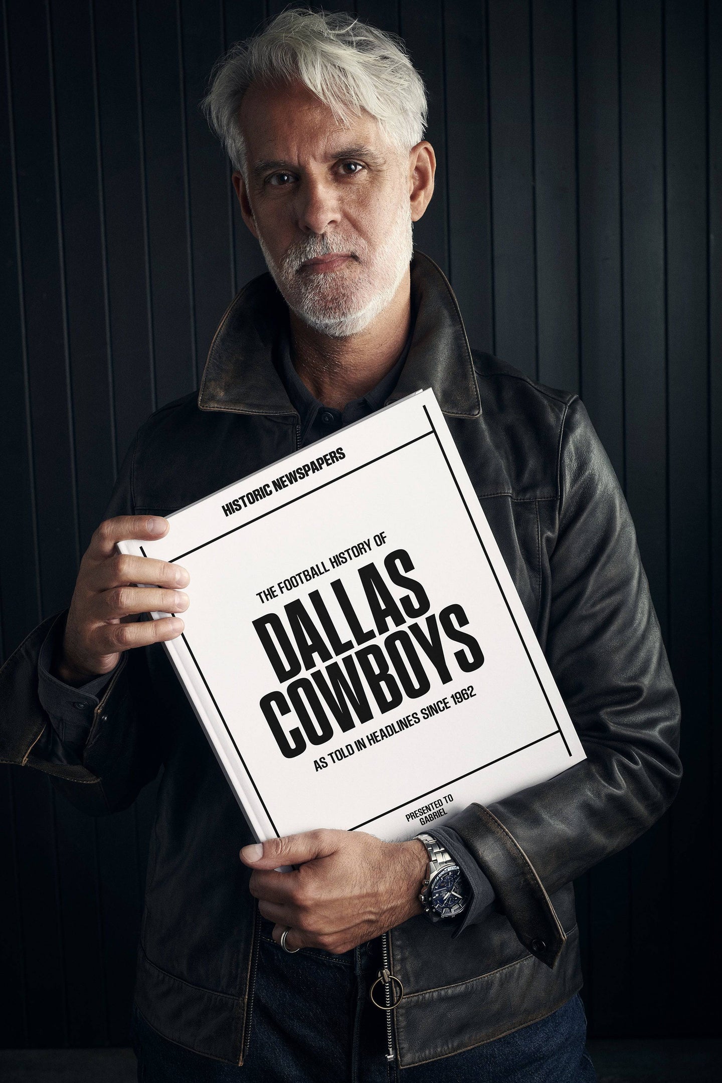 The US Football History of Dallas Cowboys Book - Historic Newspapers