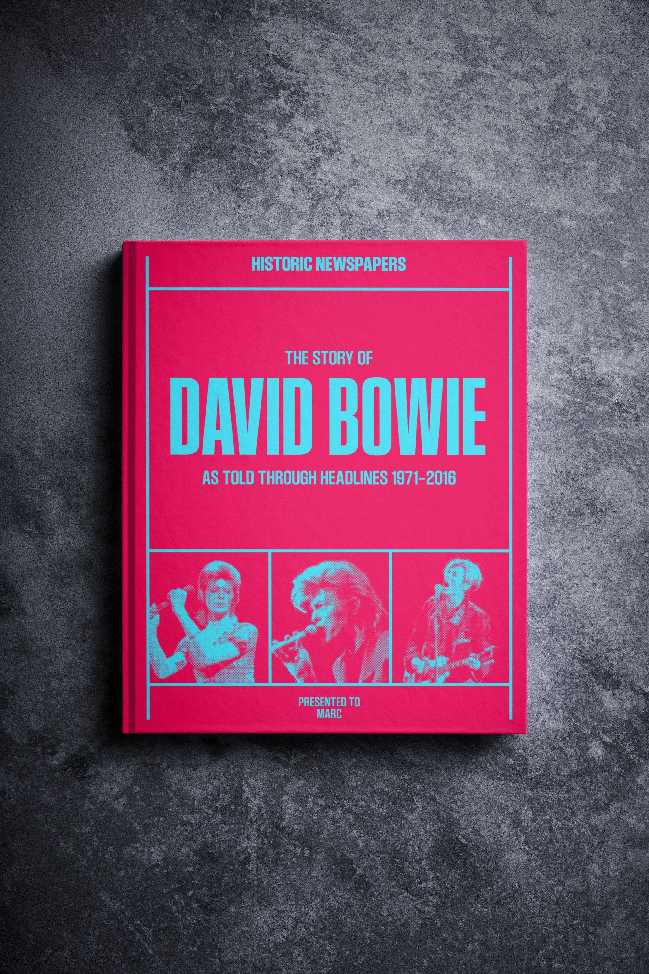 The Story of David Bowie Pictorial Edition - Historic Newspapers