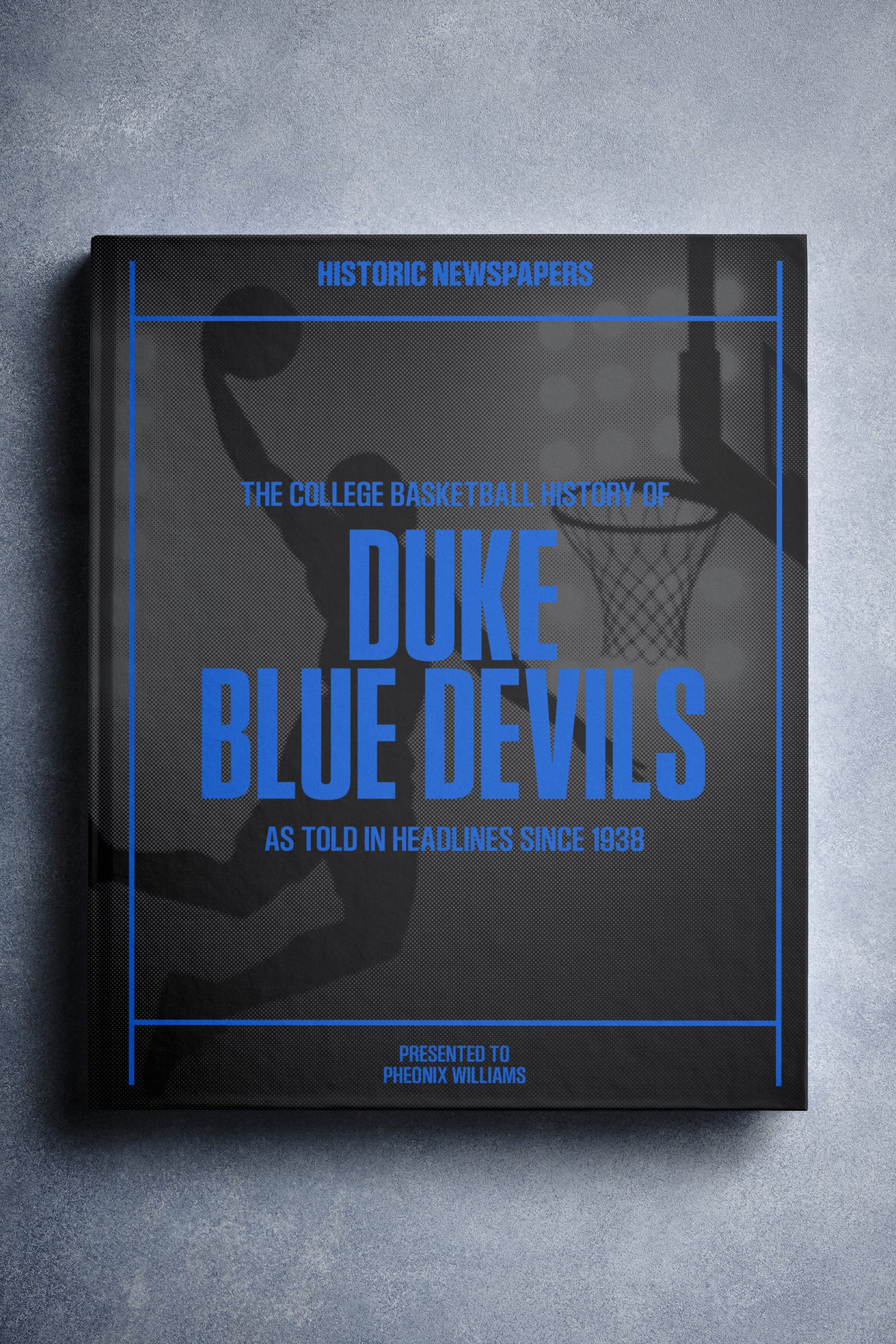 Devil College Duke Blue Devils College Basketball History Gifts | Historic Newspapers