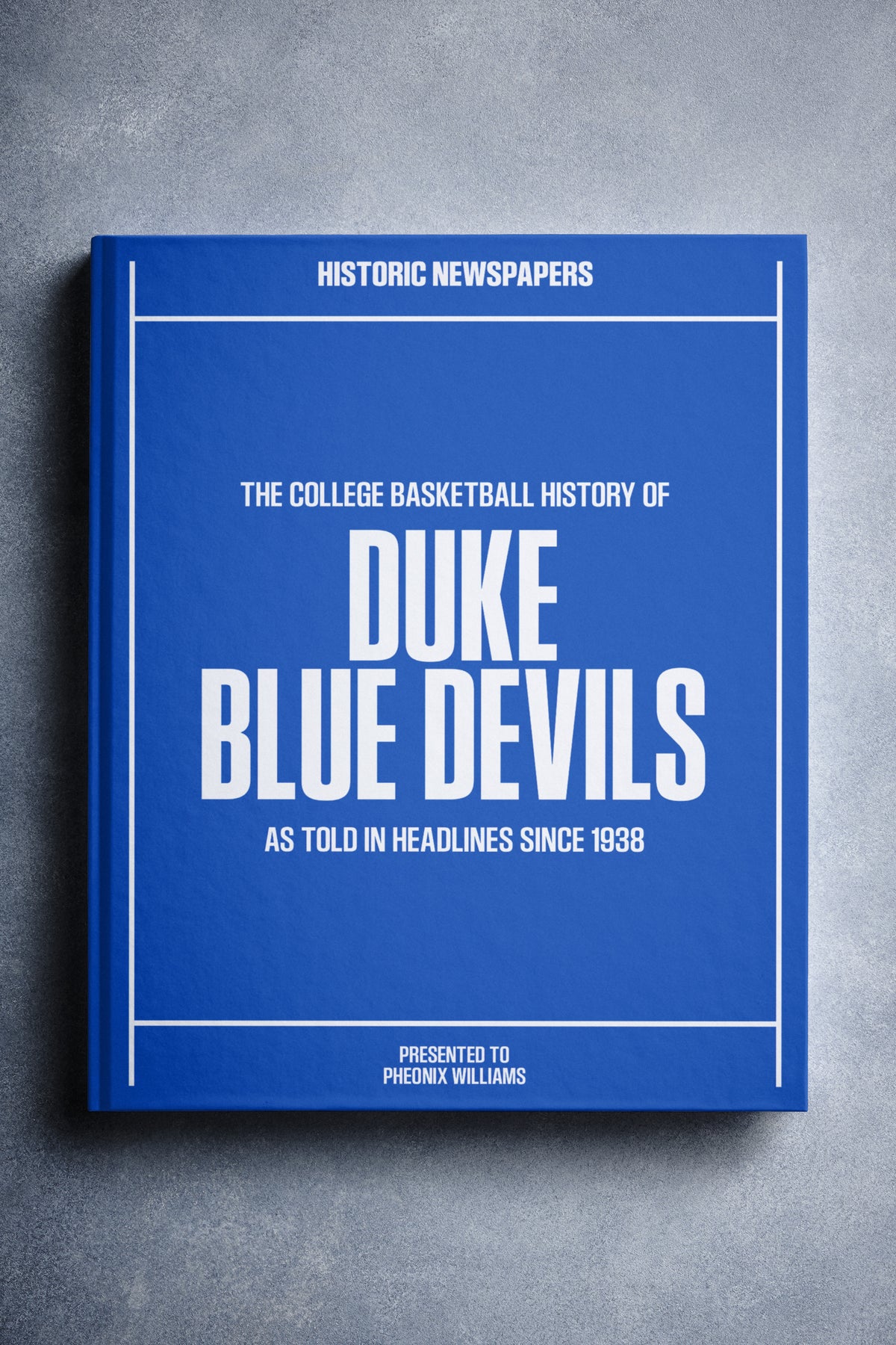 Devil College Duke Blue Devils College Basketball History Gifts | Historic Newspapers