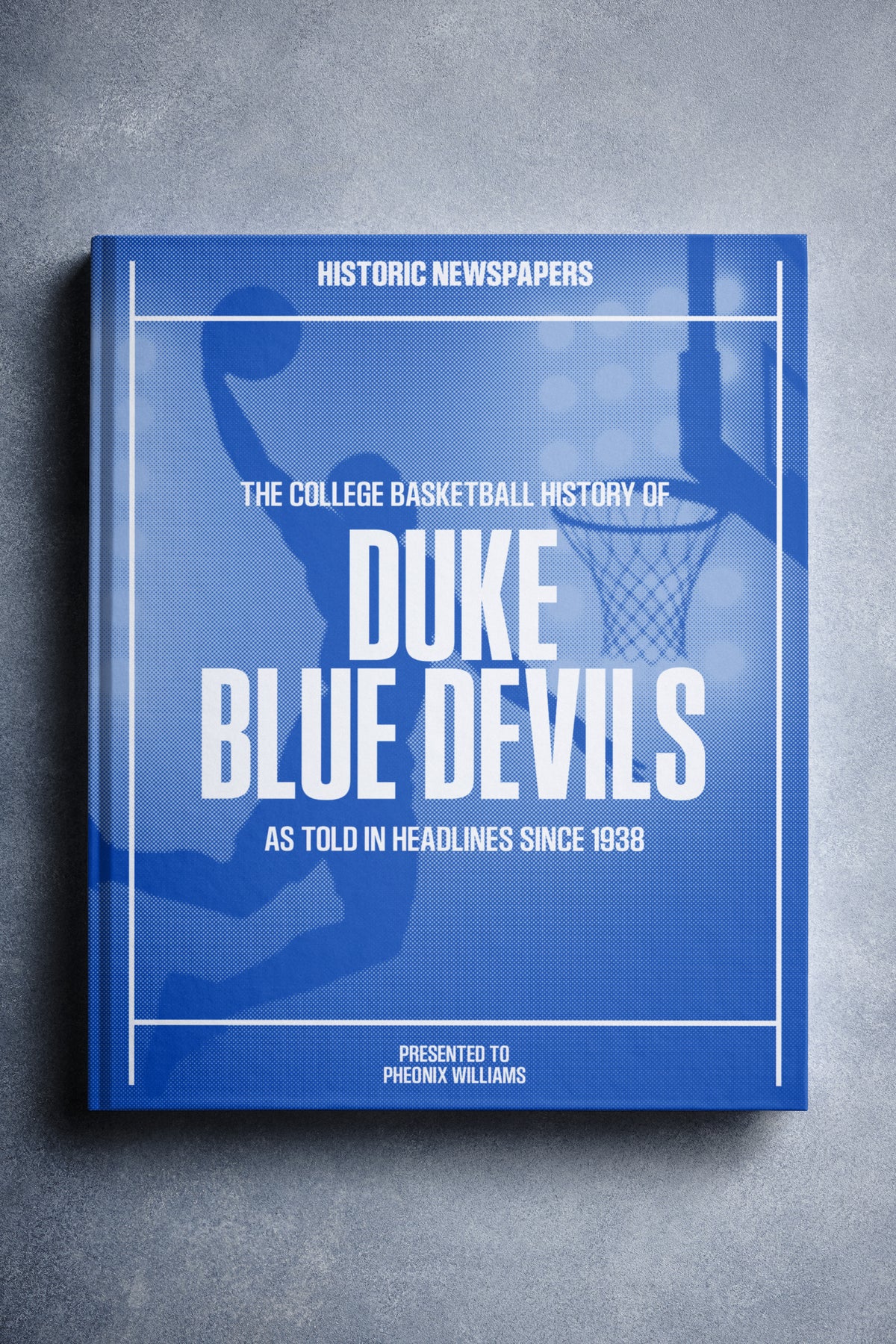 Devil College Duke Blue Devils College Basketball History Gifts | Historic Newspapers