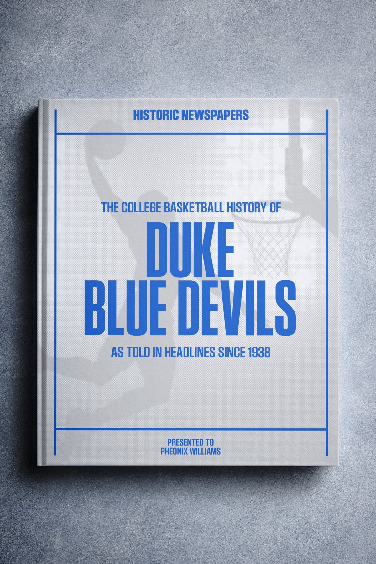Devil College Duke Blue Devils College Basketball History Gifts | Historic Newspapers
