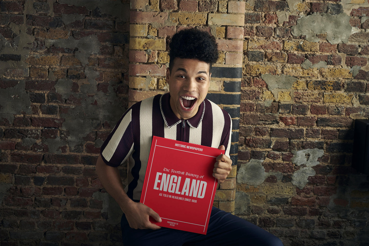 The Football History of England Book - Historic Newspapers