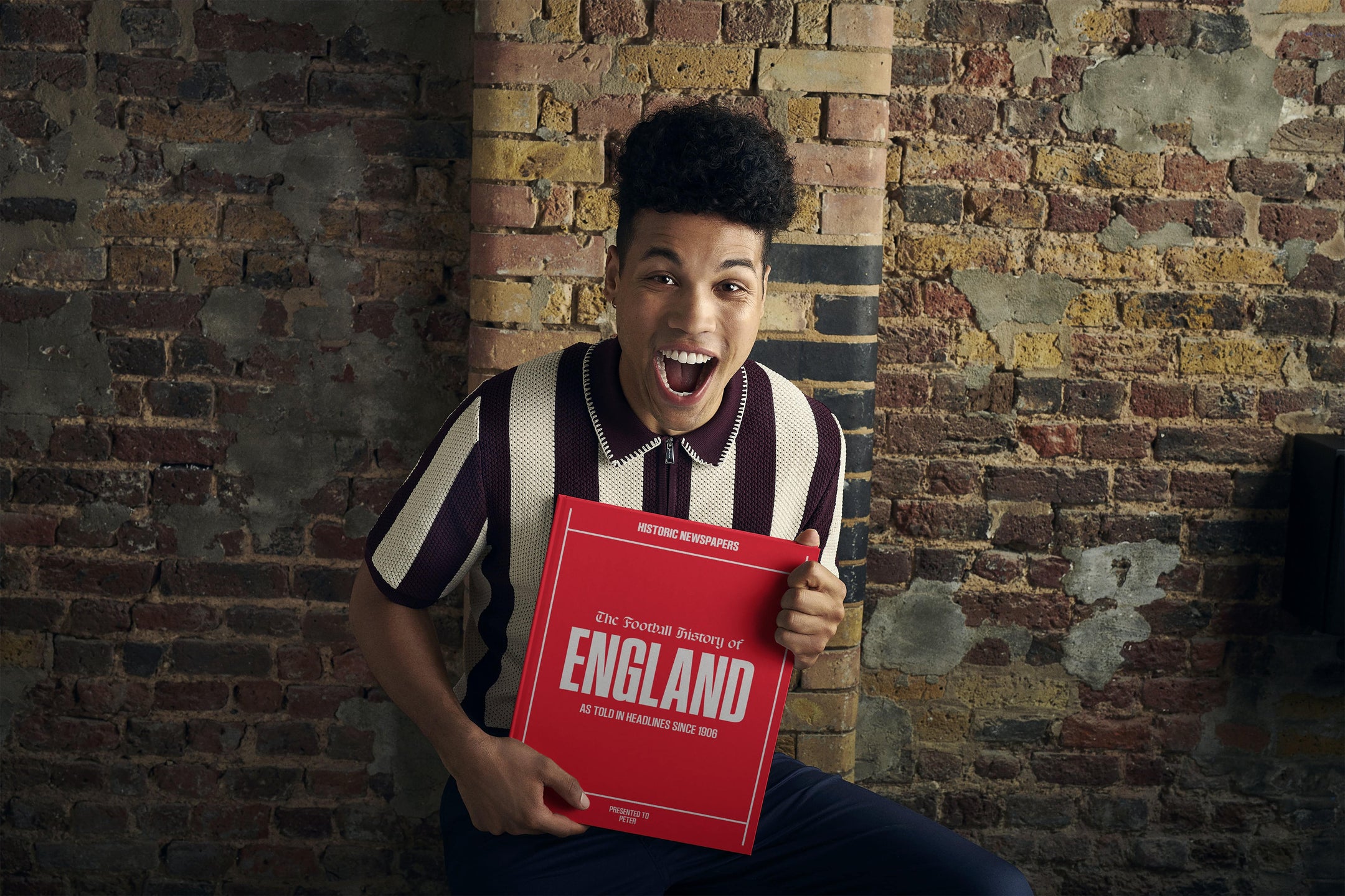 The Football History of England Book - Historic Newspapers