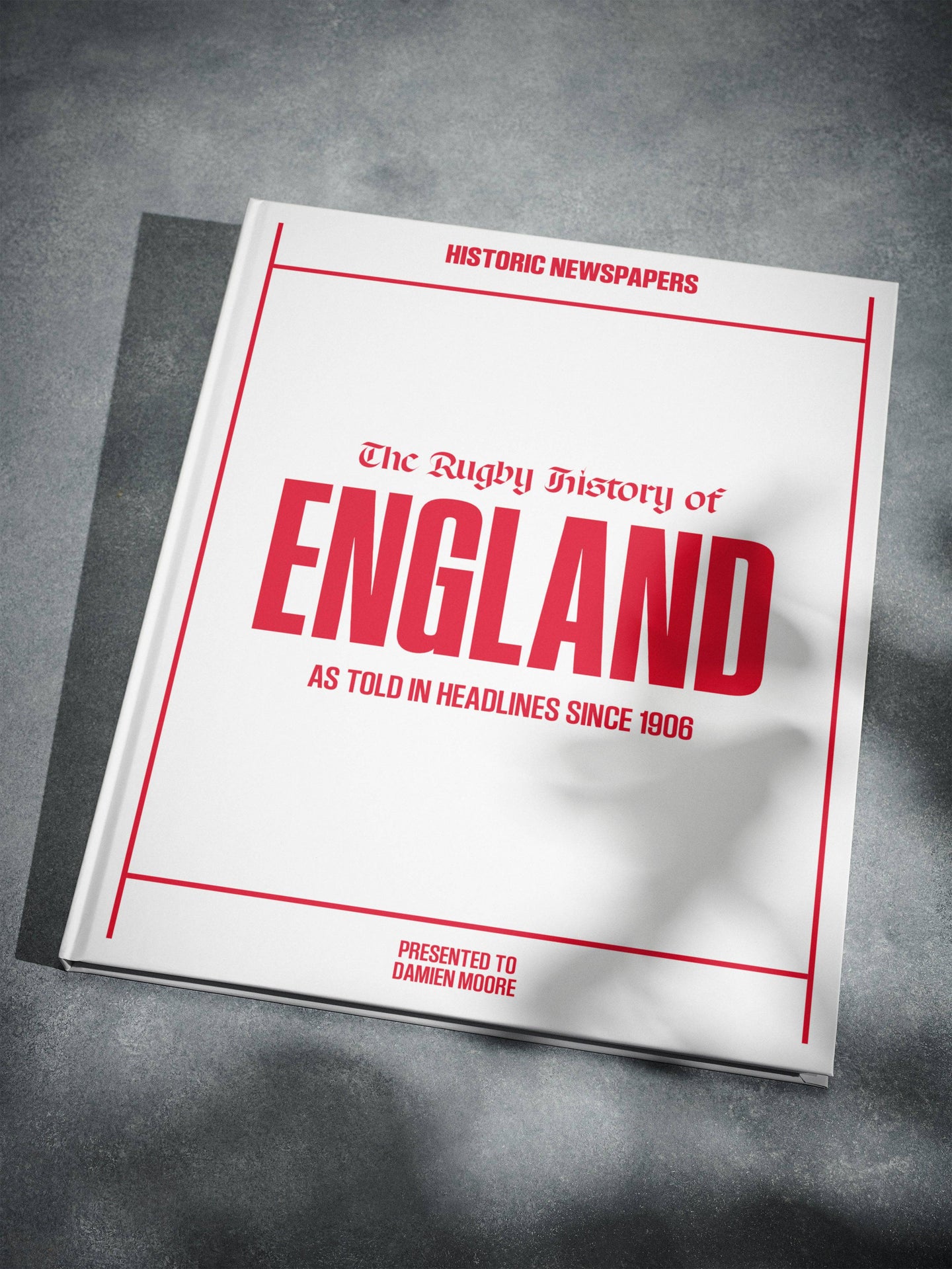 The Rugby History of England Book - Historic Newspapers