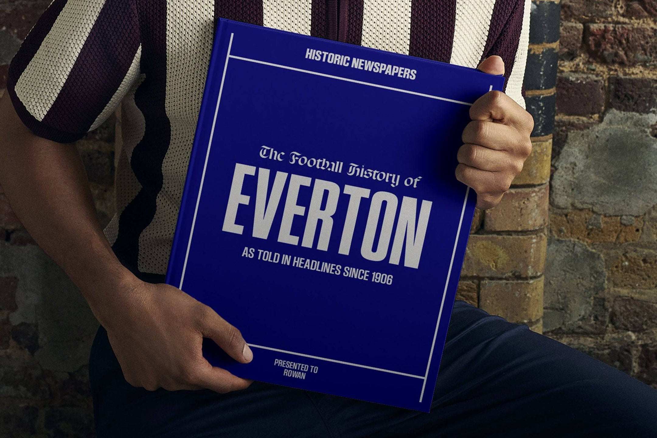 The Football History of Everton Book - Historic Newspapers
